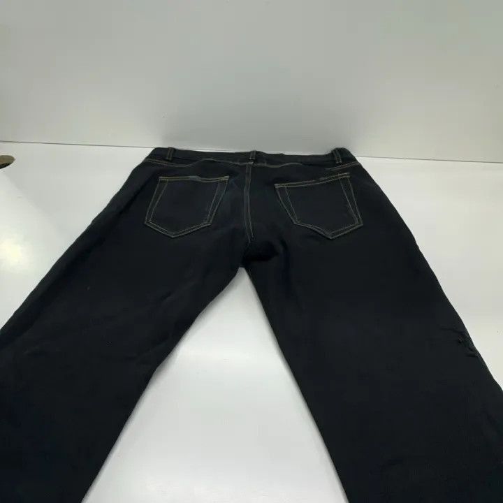 Saint Laurent Paris Yves Saint Laurent Black Distressed Denim Pants-2507 Size US 31 - 5 Thumbnail
