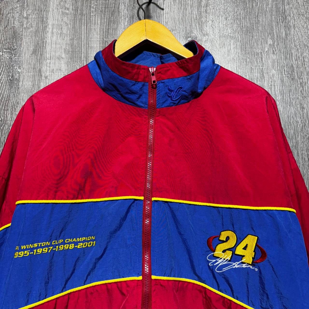 NASCAR Vintage Jeff Gordon Racing Signature Winston Cup Jacket XL Size US XL / EU 56 / 4 - 3 Thumbnail