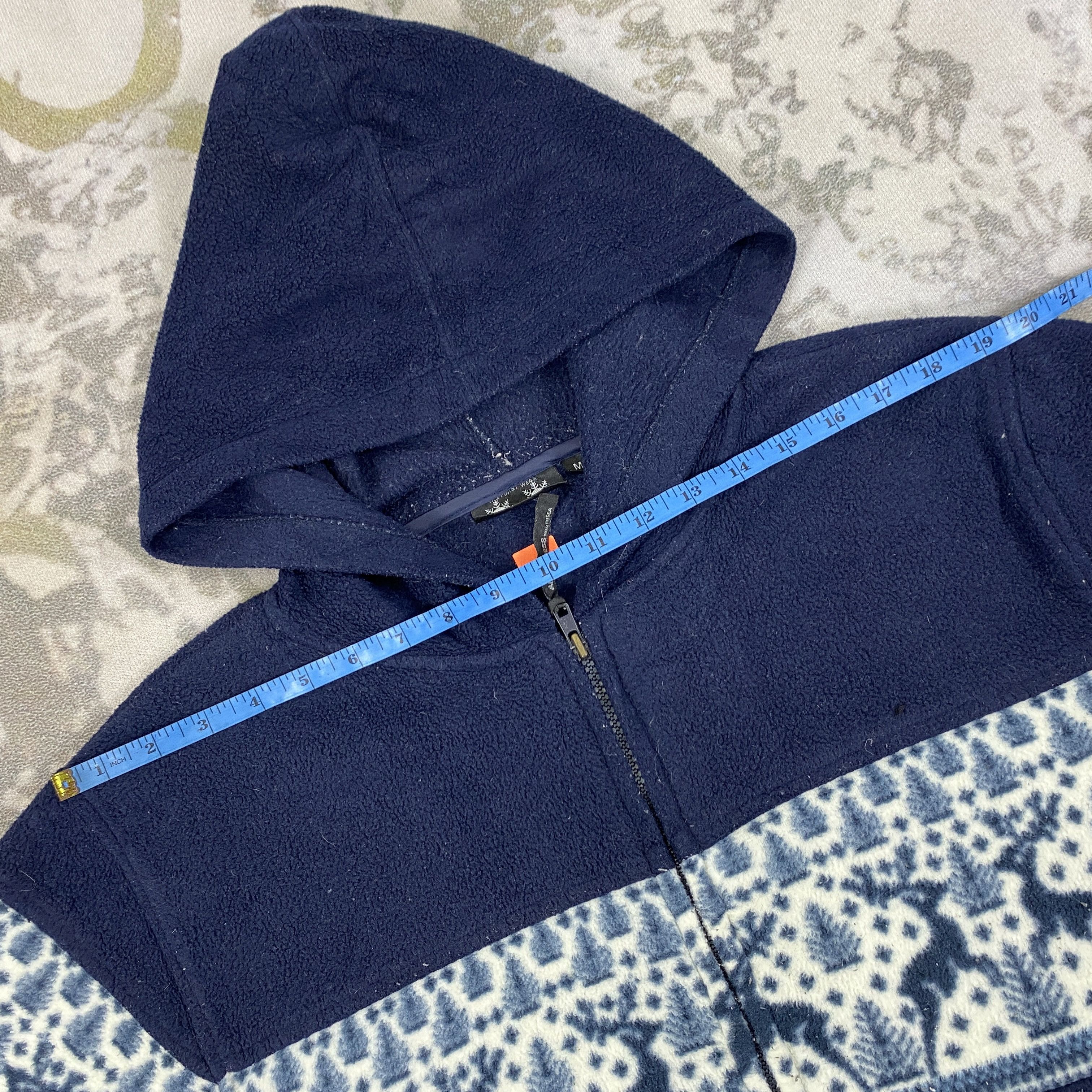 Japanese Brand Vintage North Sea Native Sweater Medium Fleece Jacket- J411 Size US M / EU 48-50 / 2 - 6 Thumbnail