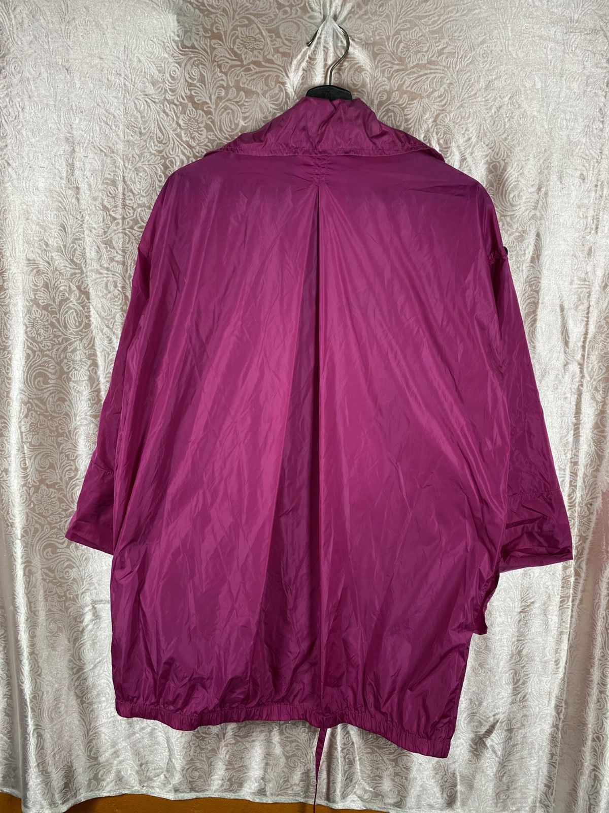 Vintage Vintage Lempelius Oversized Fuchsia Nylon Jacke Windbreaker Size XS / US 0-2 / IT 36-38 - 8 Thumbnail