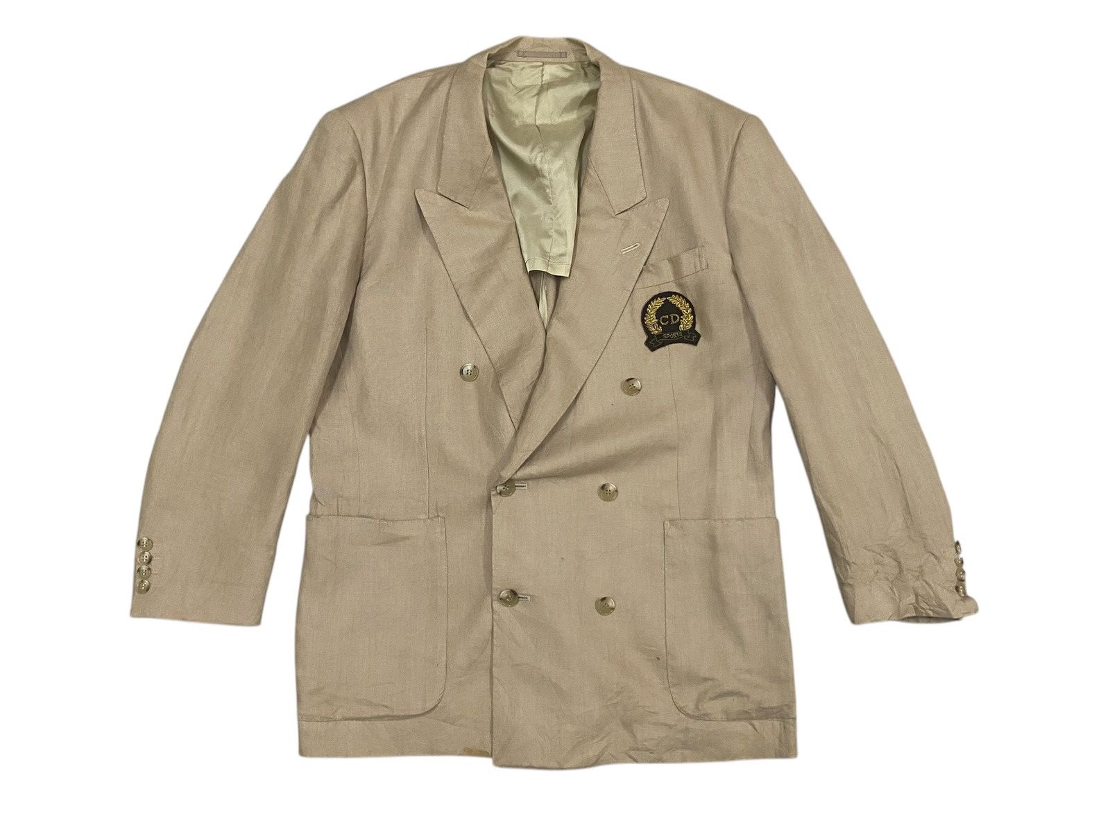 Christian Dior Monsieur Vtg Christian Dior Blazer Size 40L - 1 Thumbnail