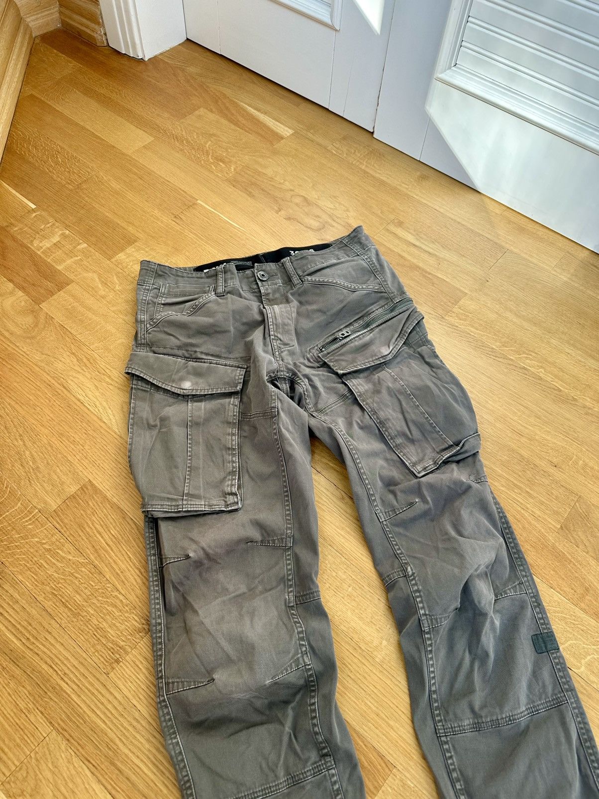 G-Star Vintage G-star Cargo Pants Logo Y2K Fit Size US 30 / EU 46 - 3 Thumbnail