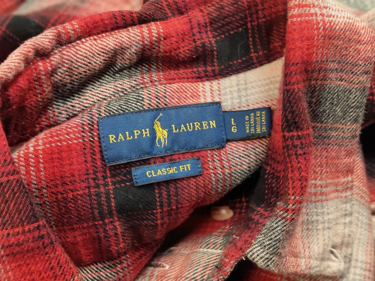 Polo Ralph Lauren Vintage Polo Ralph Lauren Perfect checkered Flannel Shirt Size US L / EU 52-54 / 3 - 15 Thumbnail