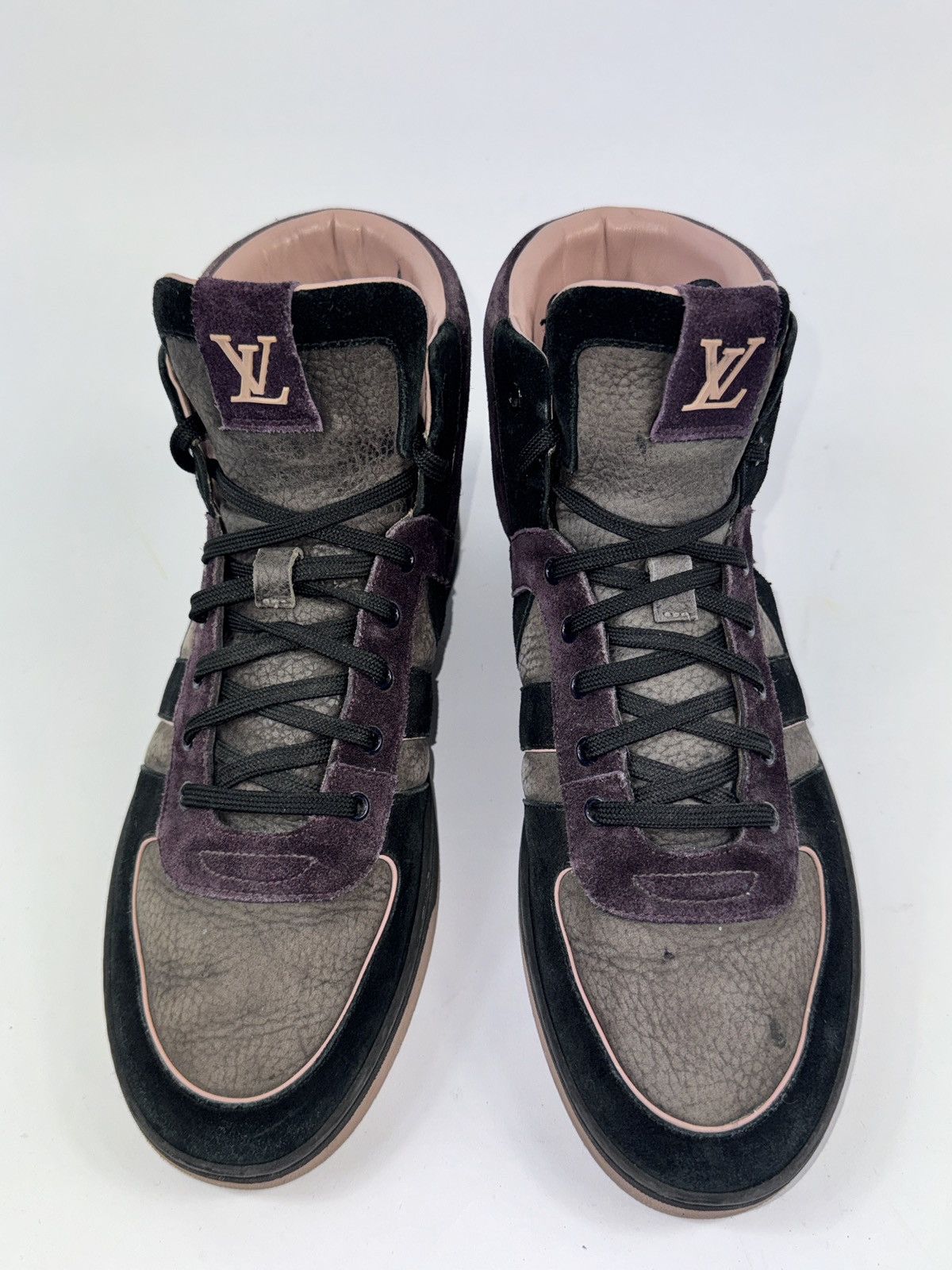 Louis Vuitton TRIBE HIGH TOP SNEAKERS Size US 8.5 / EU 41-42 - 2 Thumbnail