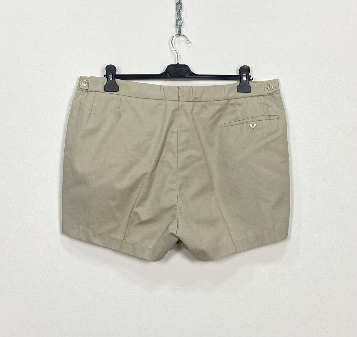 Fred Perry Vintage 80s Fred Perry Tennis Shorts Made in Hong Kong Beige Size US 42 / EU 58 - 6 Thumbnail
