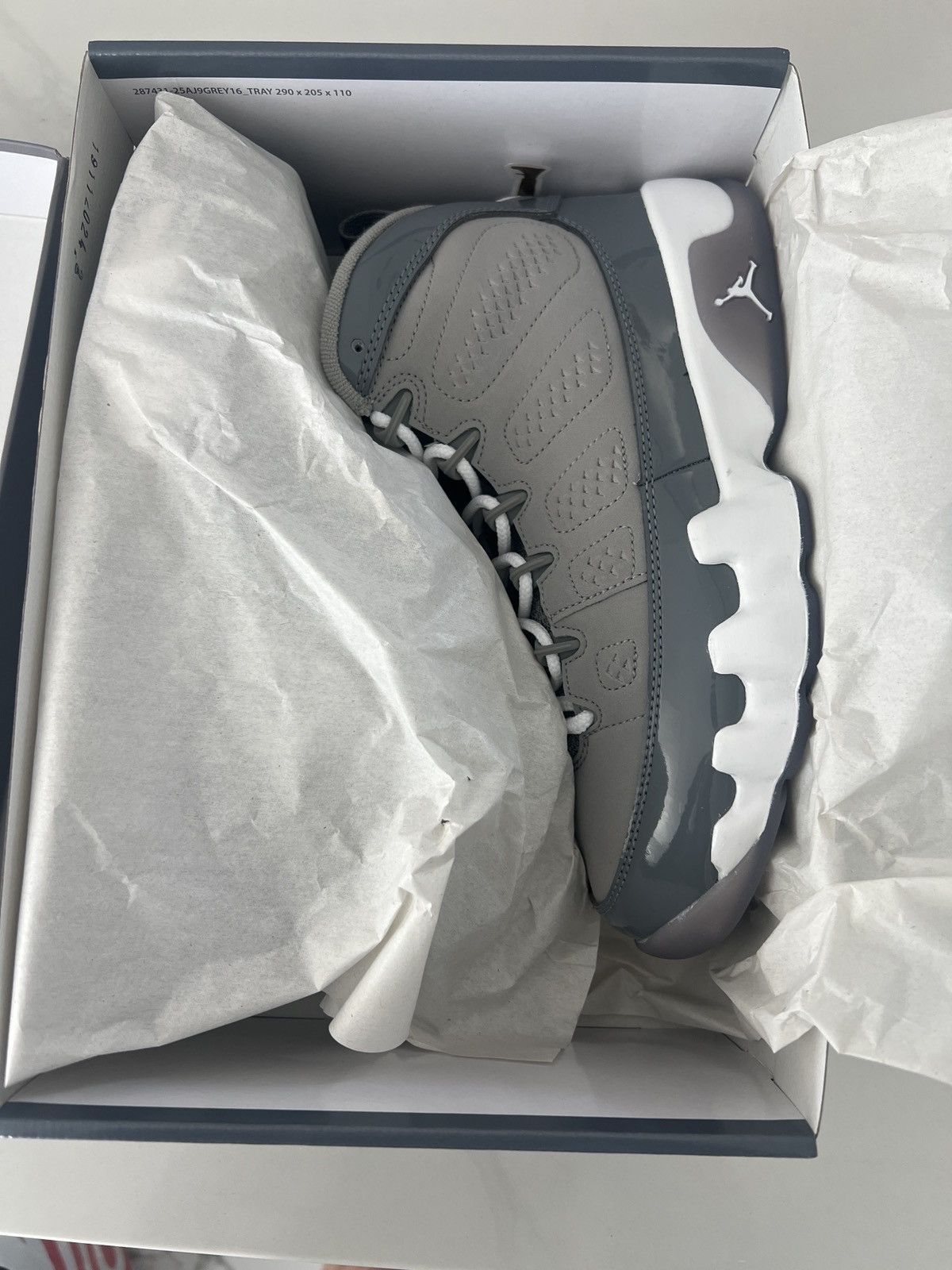 Jordan Brand Cool grey 9s Size US 7 / IT 37 - 2 Thumbnail