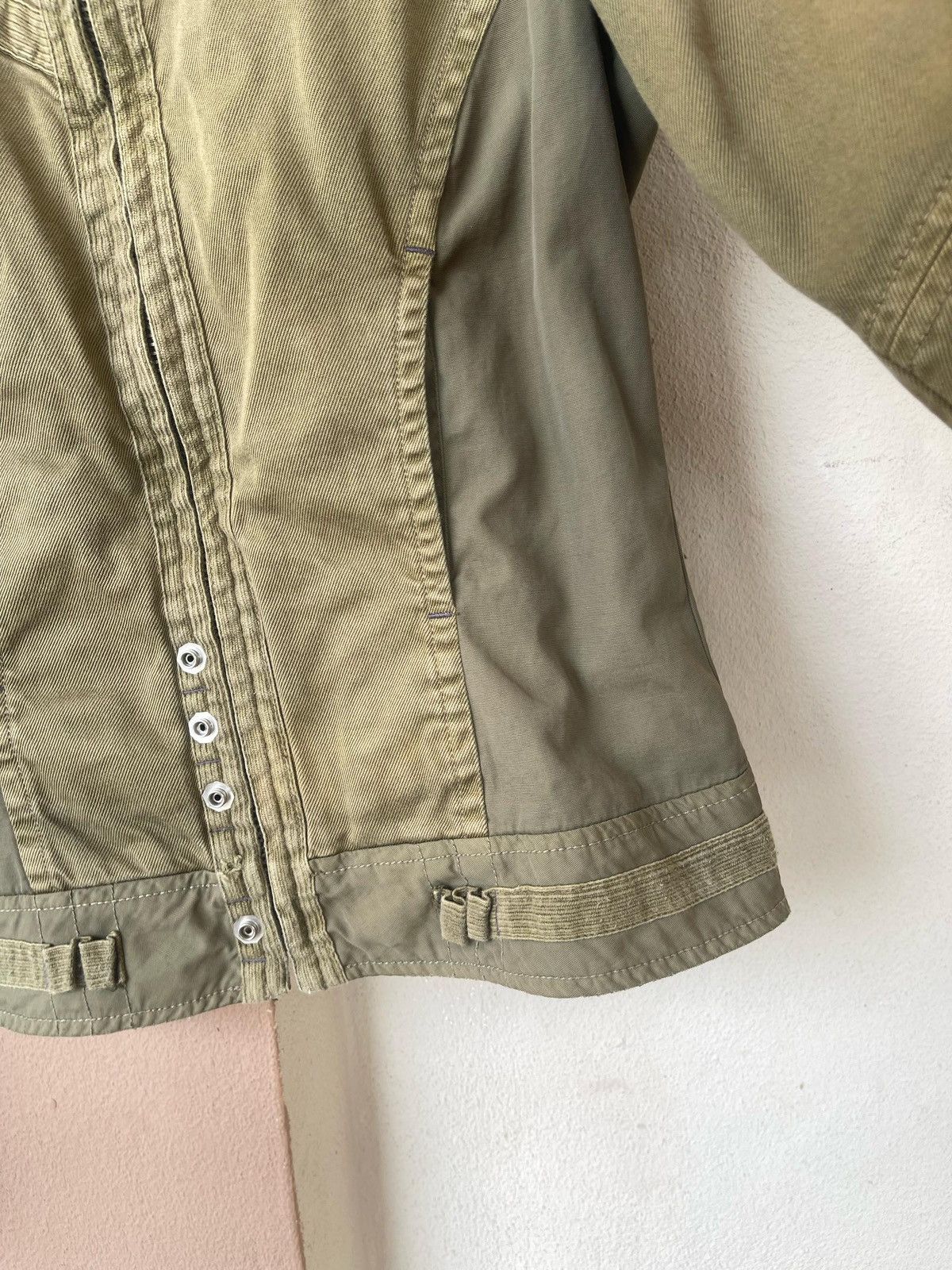 Designer × Diesel × Vintage Spring Summer Wind Diesel Parachute Jacket Size M / US 6-8 / IT 42-44 - 10 Thumbnail