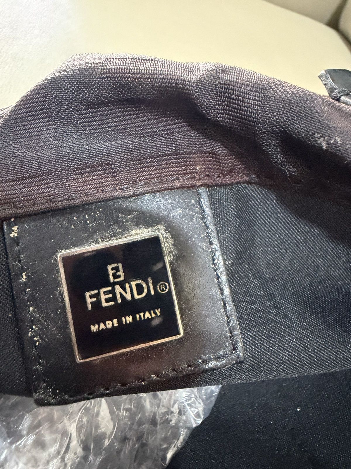 Fendi Authentic Fendi Zucca Monogram Black Tote Bag Size ONE SIZE - 3 Thumbnail