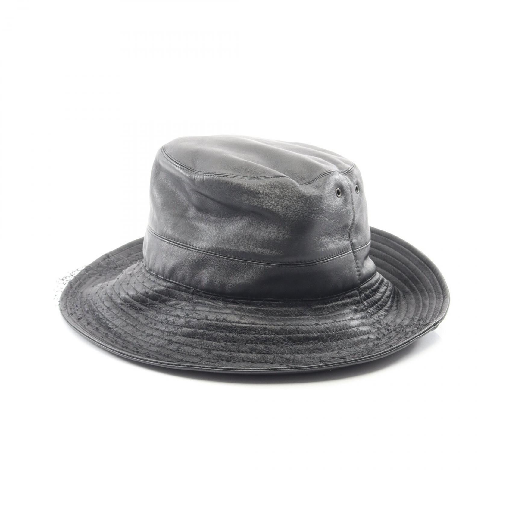 Dior Dior Dior TEDDY-D Leather Bucket Hat Leather Hats DUTY FREE for USA Size ONE SIZE - 1 Thumbnail