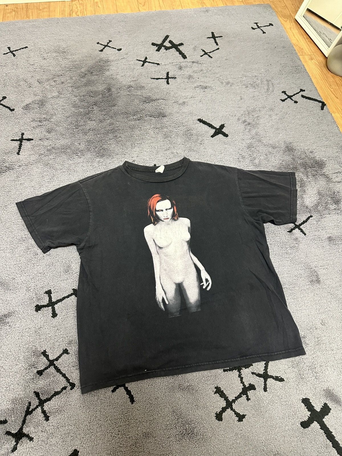 Vintage Marilyn Manson - Mechanical Animals tee Size US M / EU 48-50 / 2 - 3 Thumbnail