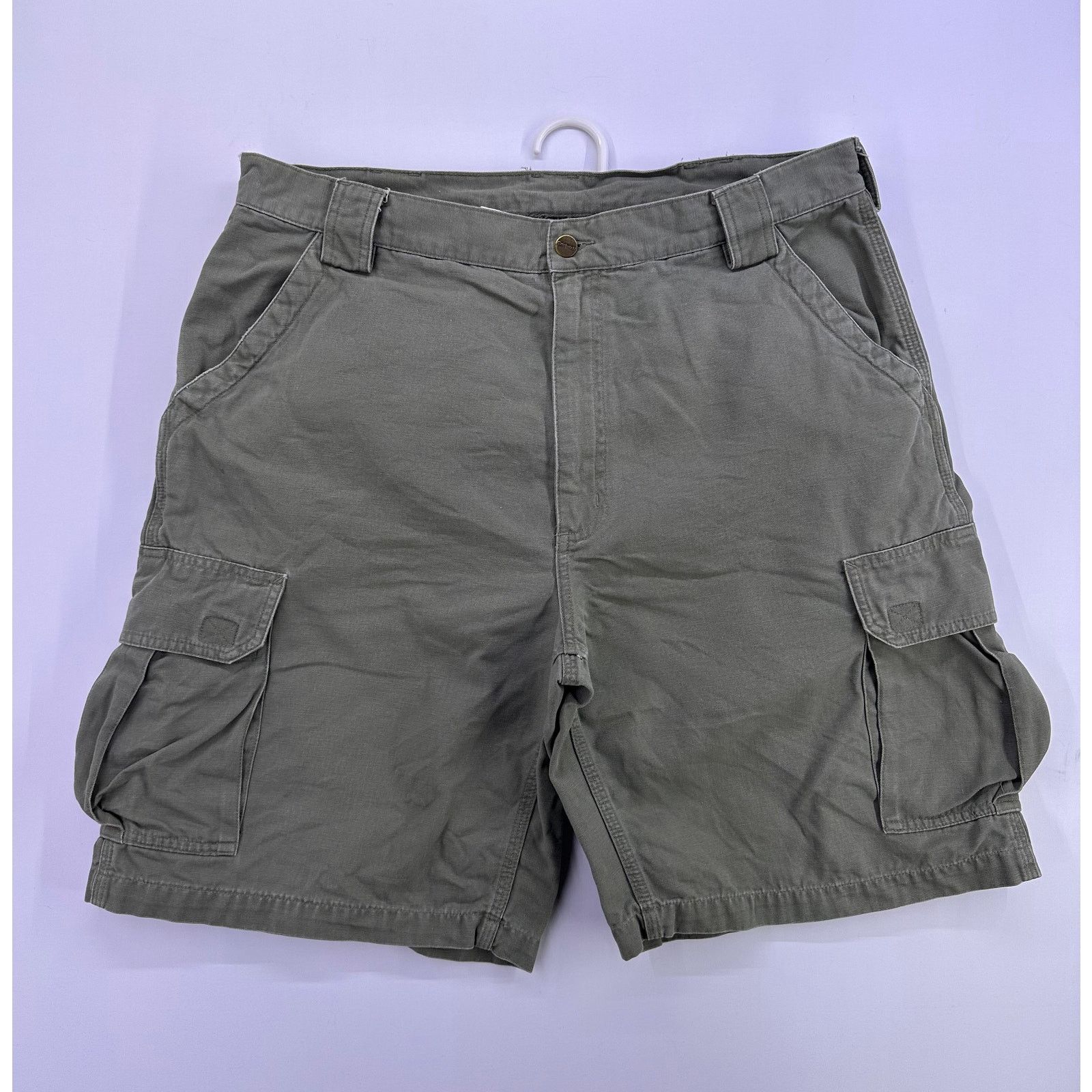 Carhartt Olive Green Carhartt Cargo Shorts Size 38 Size US 38 / EU 54 - 2 Thumbnail