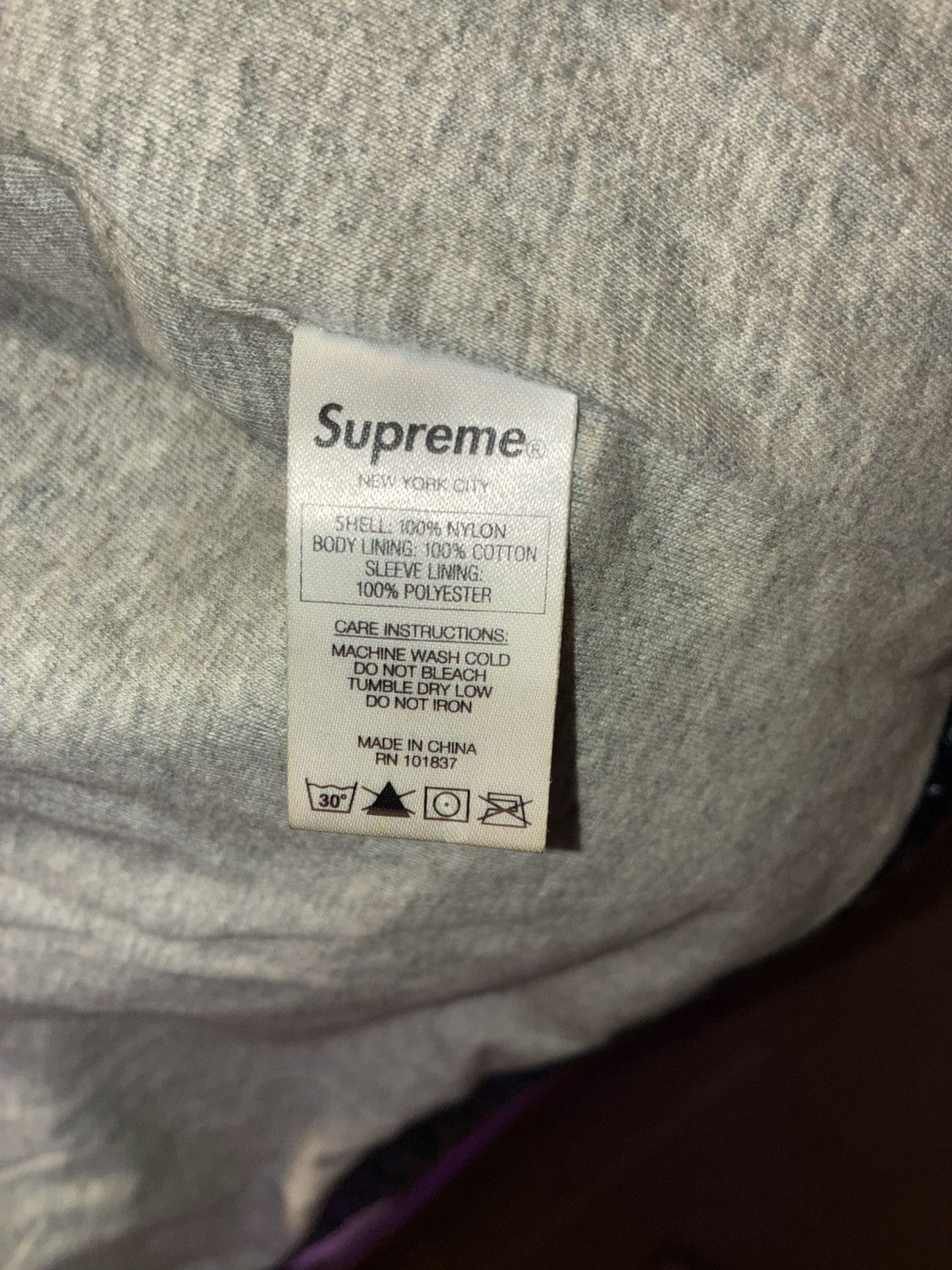 Supreme Supreme Quilted Coaches Jacket (NAVY) Size US L / EU 52-54 / 3 - 3 Thumbnail