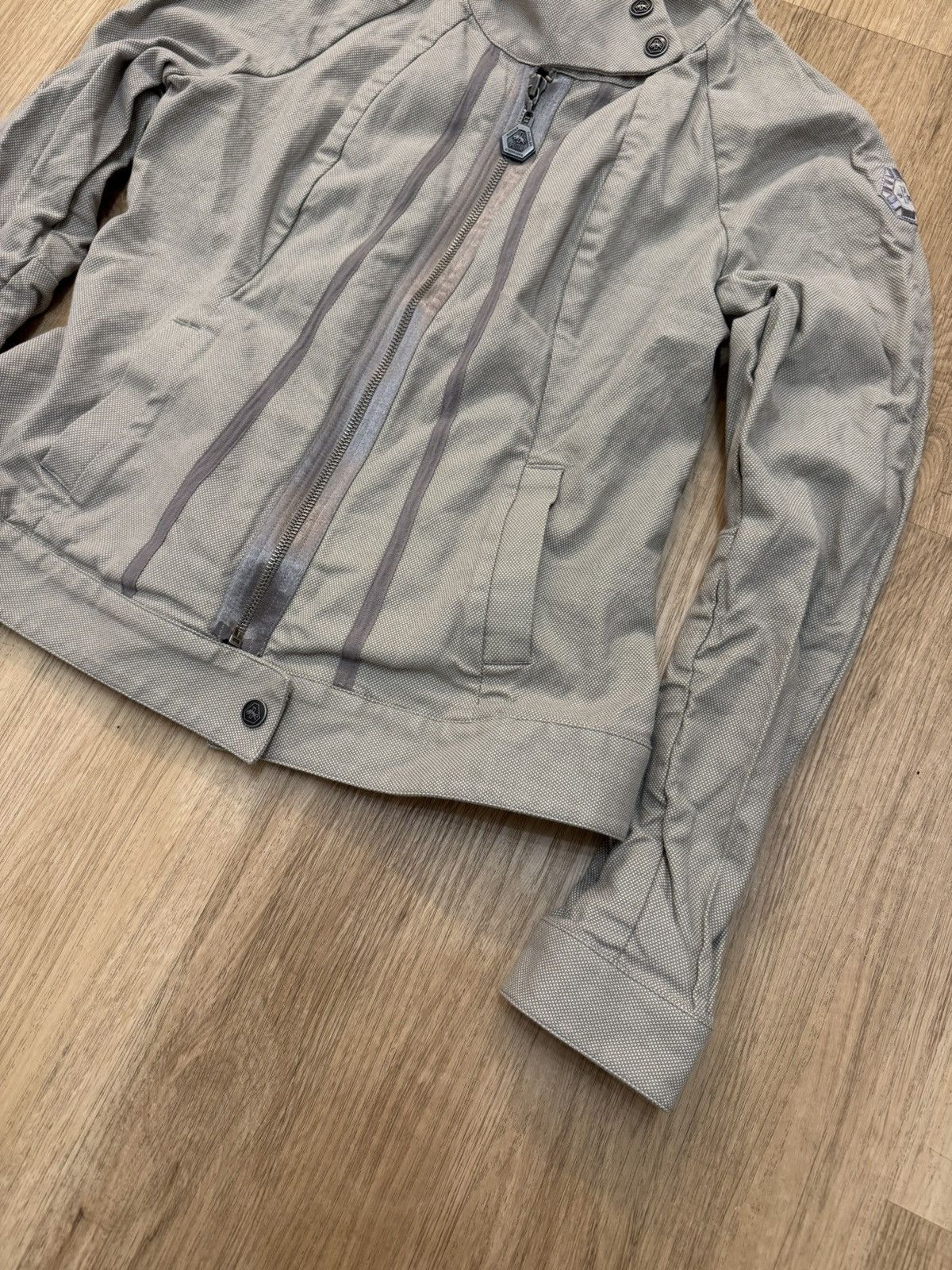 Puma Rudolf Dassler Schuhfabrik By Puma Biker Jacket Grey M Size M / US 6-8 / IT 42-44 - 4 Thumbnail