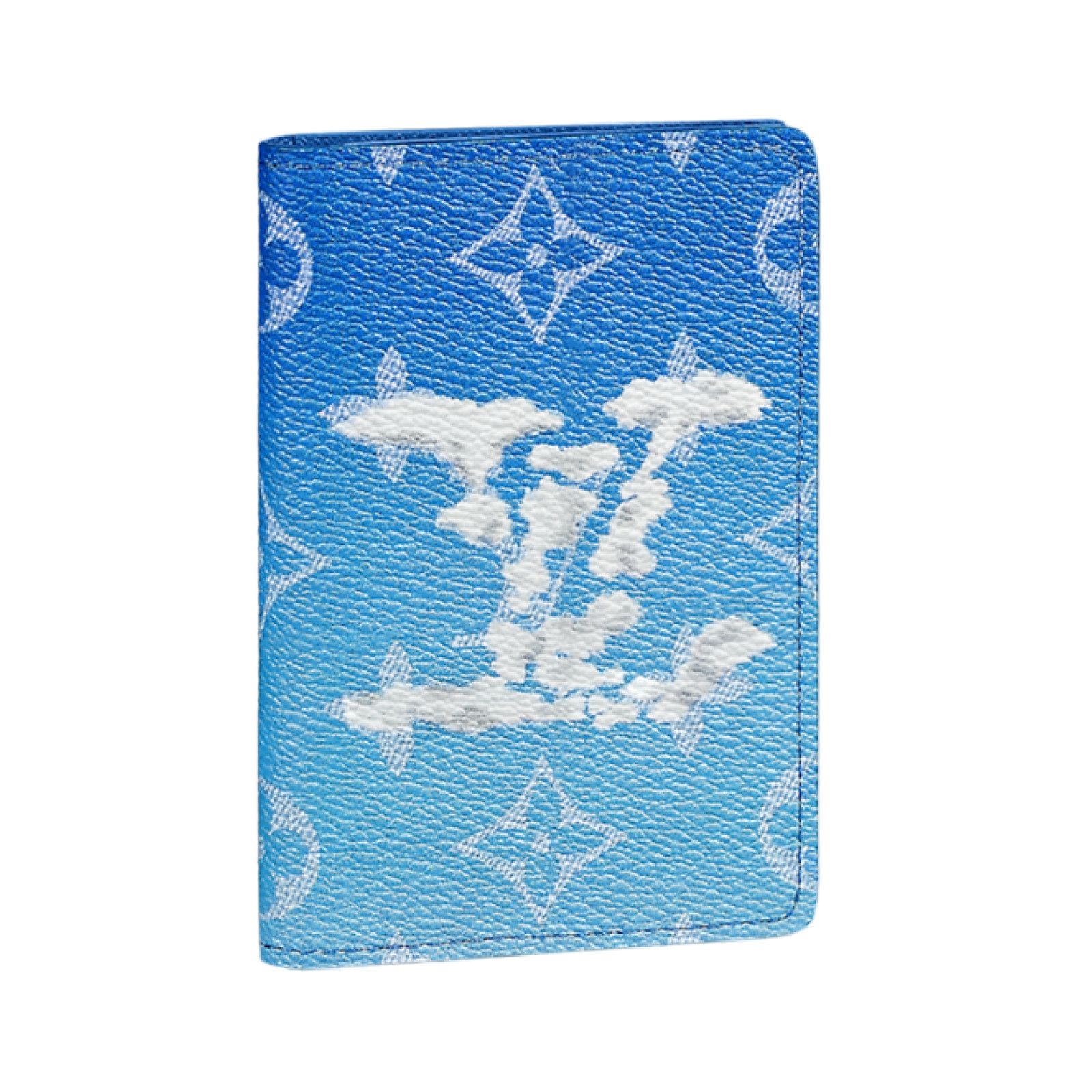 Louis Vuitton Clouds Virgil Blue White Monogram Wallet