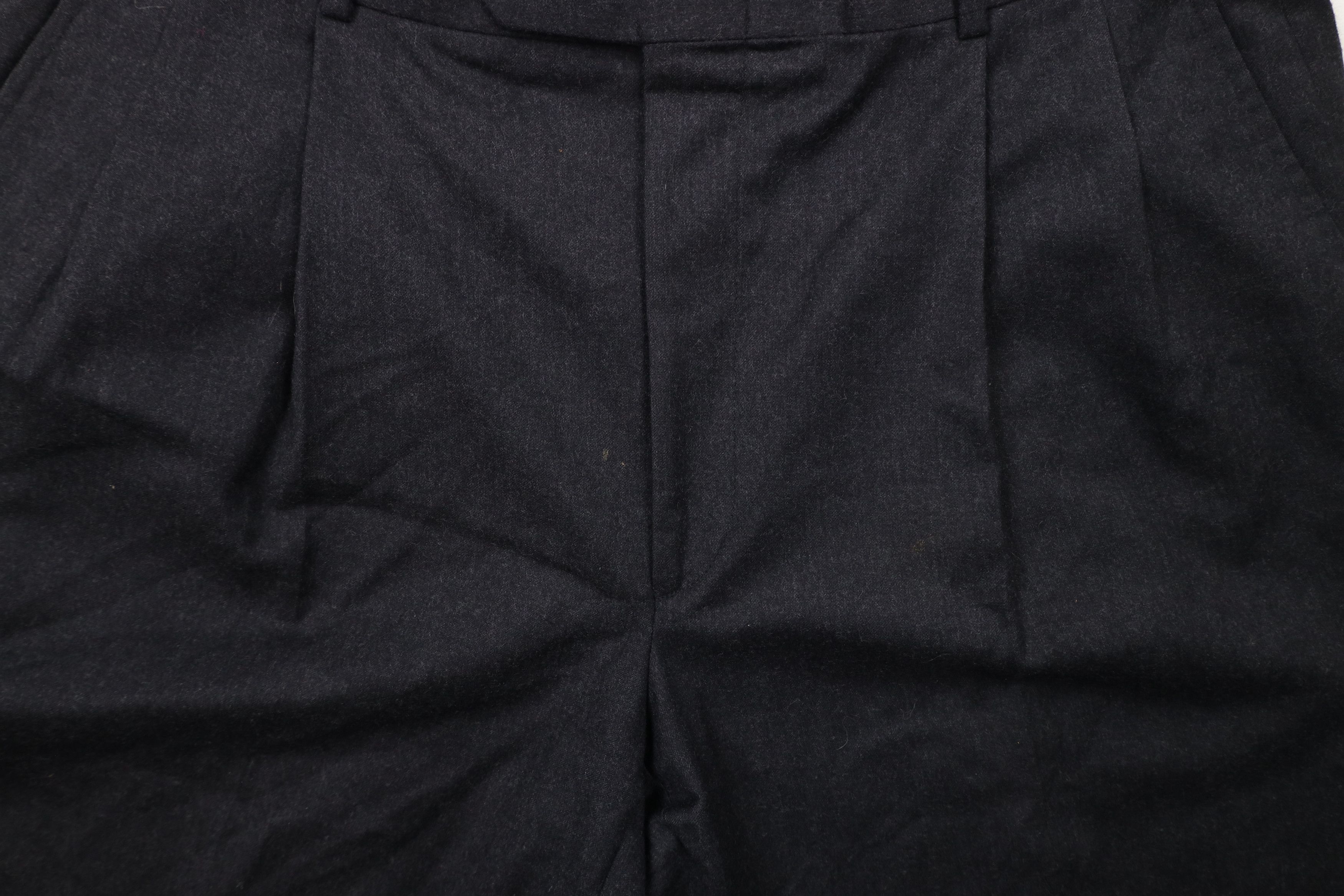 Vintage Vintage 90s Streetwear Worsted Wool Wide Leg Chino Pants Size US 34 / EU 50 - 5 Thumbnail