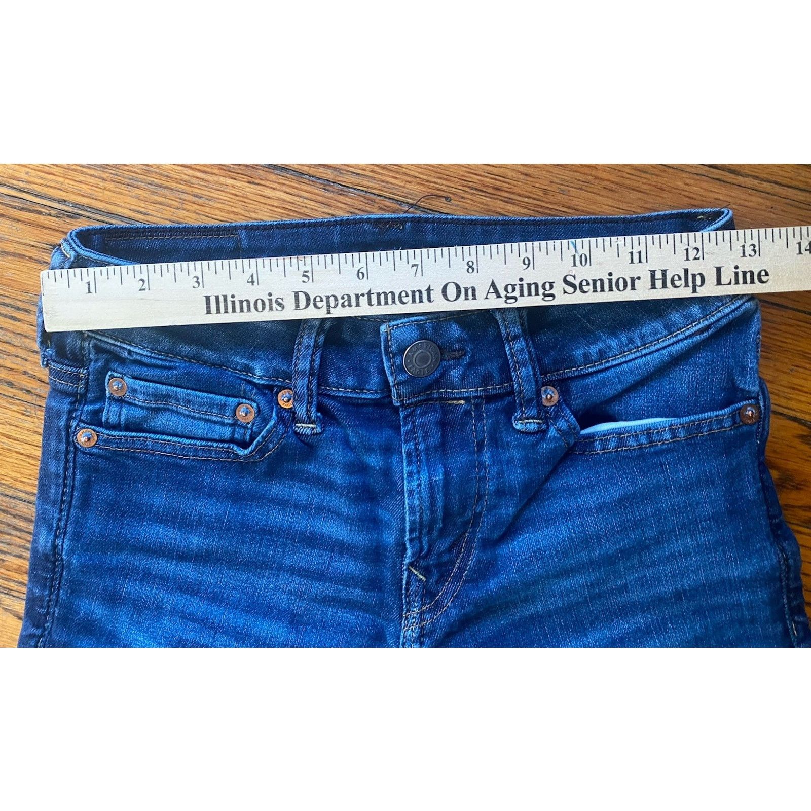 American Eagle Outfitters American Eagle Airflex Jeans Women’s 26 X 28 Size 26" / US 2 / IT 38 - 5 Thumbnail