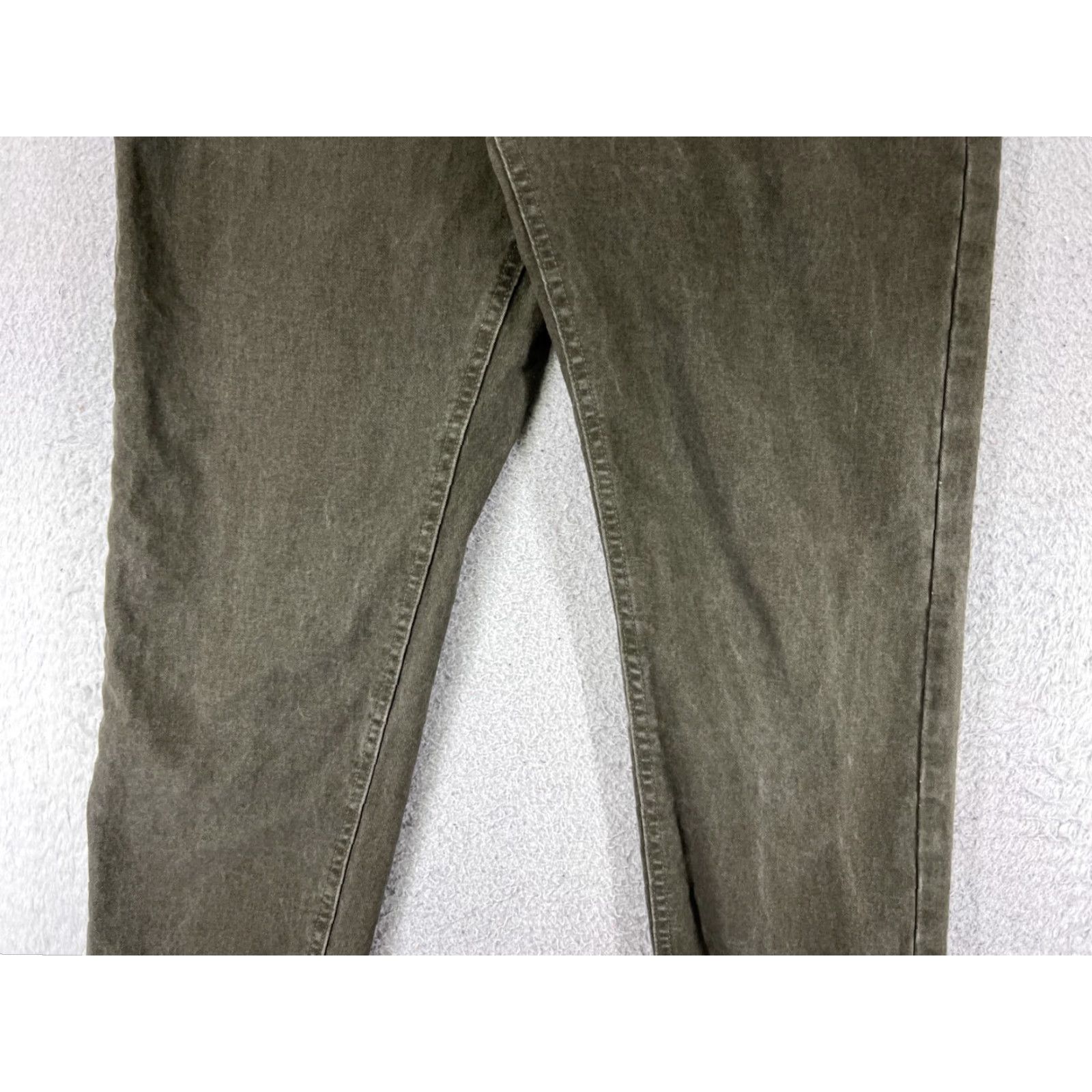 Lee VINTAGE Lee Jeans Womens 12 Green High Rise Mom 26x31 100% Cotton Distressed Denim Size 34" / US 12 / IT 48 - 3 Thumbnail
