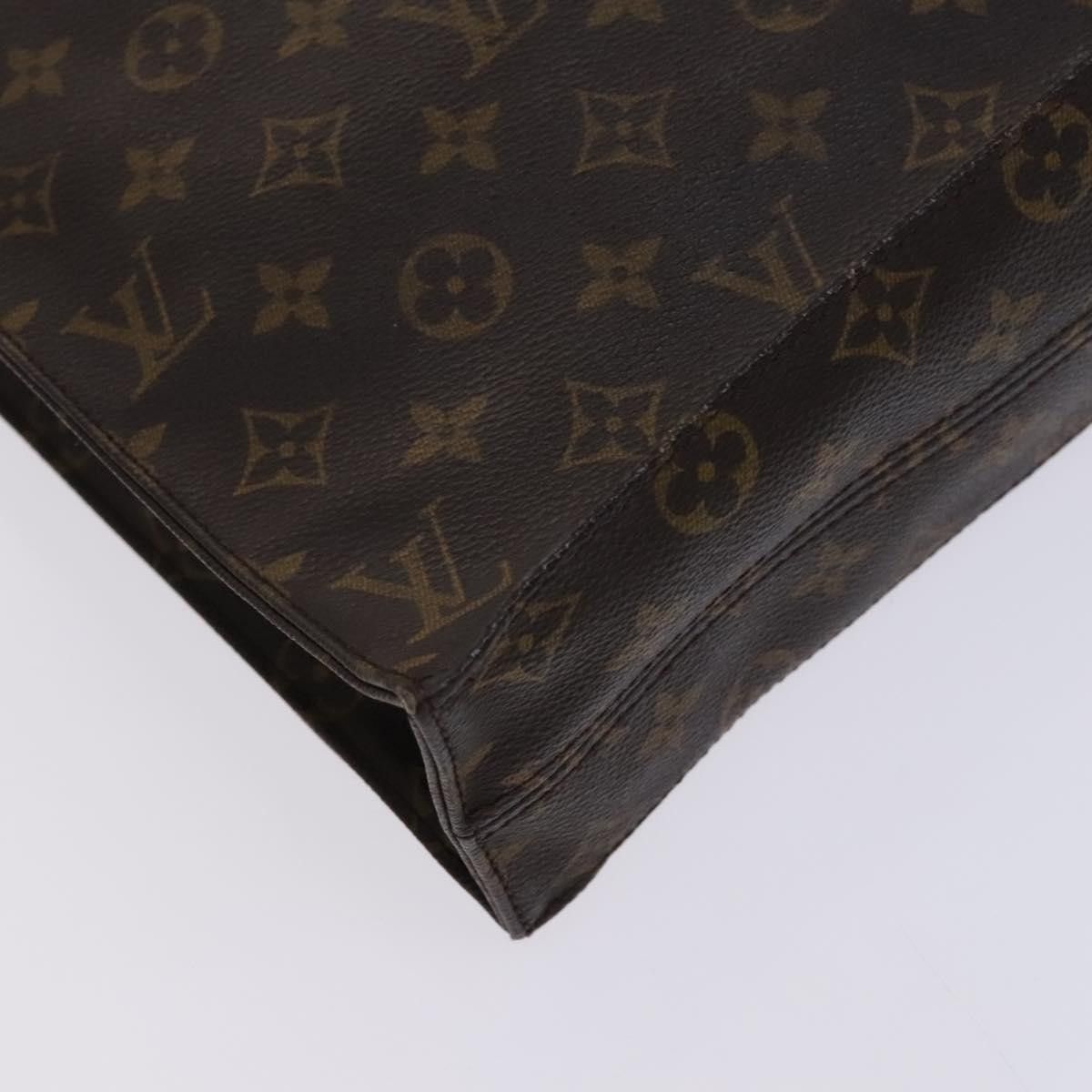 Louis Vuitton LOUIS VUITTON Monogram Sac Plat Hand Bag M51140 Size ONE SIZE - 16 Thumbnail