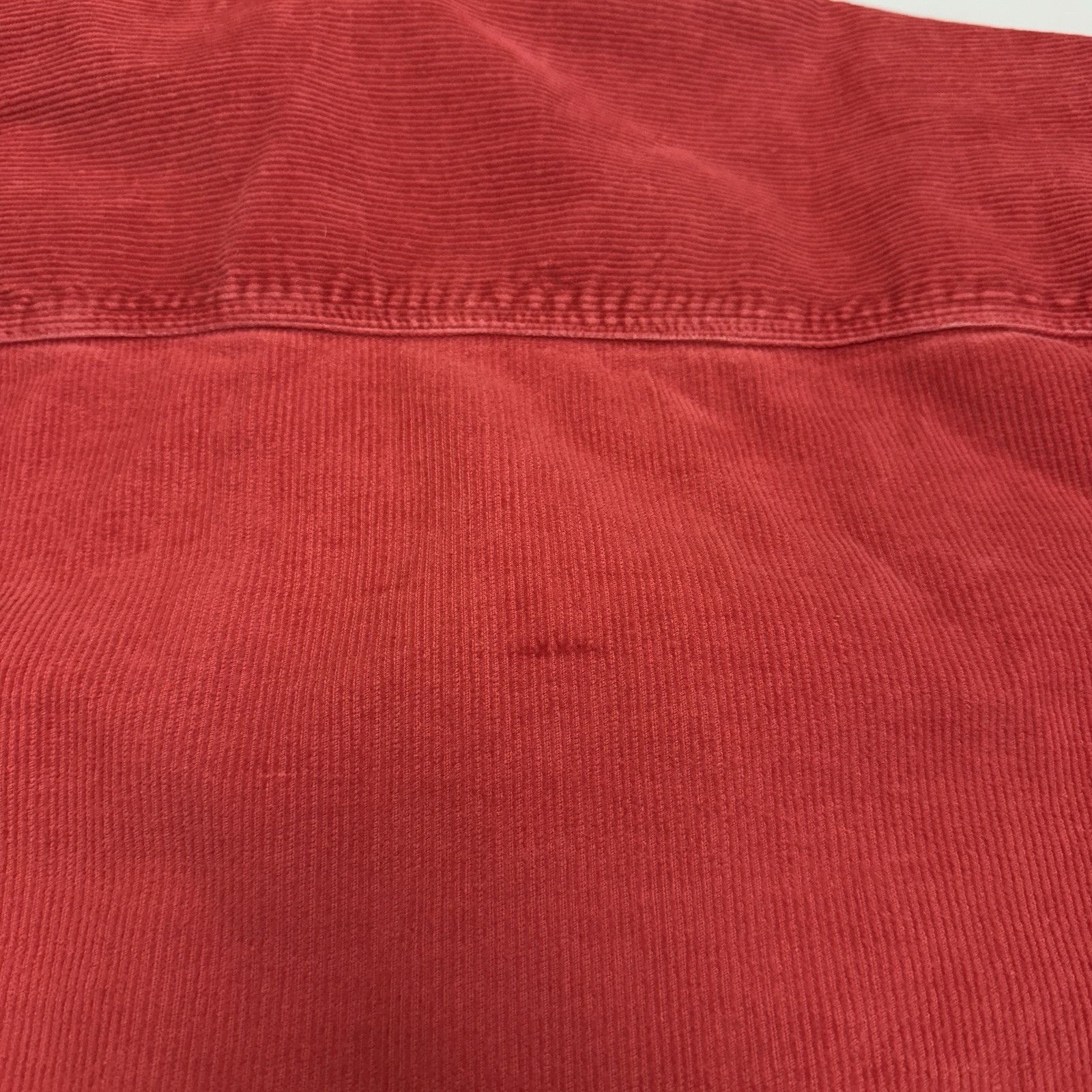 Structure × Vintage Vintage Structure Corduroy Anorak Jacket Adult Large Red Col Size US L / EU 52-54 / 3 - 13 Thumbnail