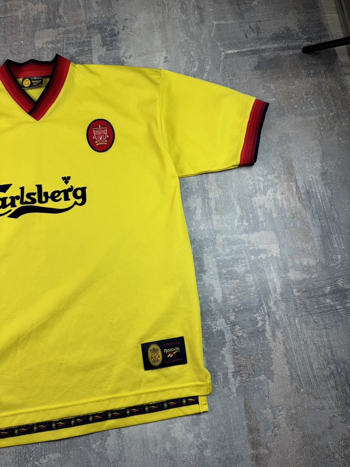 Reebok Liverpool Soccer Football Jersey Reebok Size 46/48 1997/98 Size US L / EU 52-54 / 3 - 3 Thumbnail