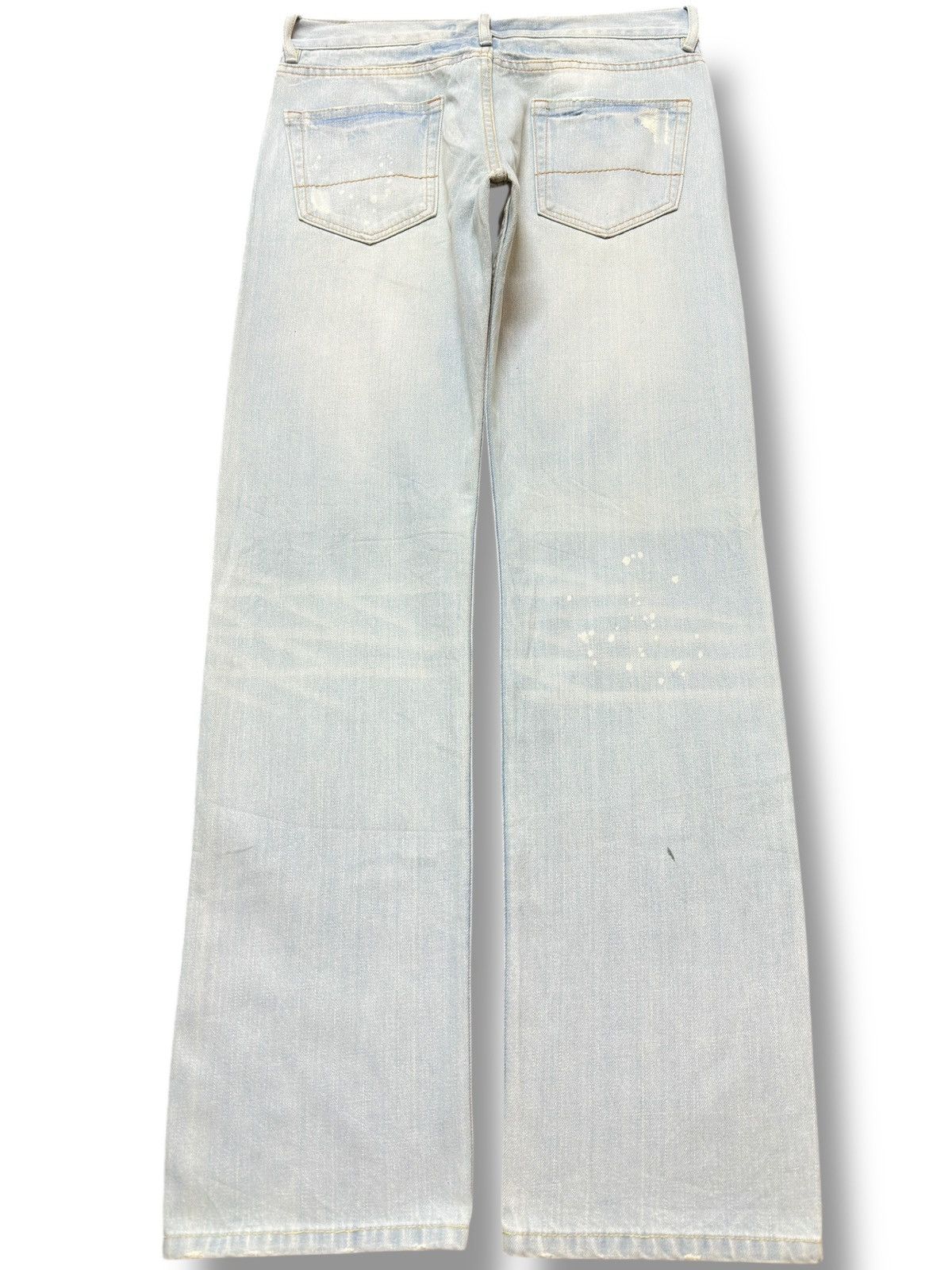 POST ARCHIVE FACTION (PAF) Vintage Archives Faded Grunge Distressed Denim Size US 30 / EU 46 - 4 Thumbnail
