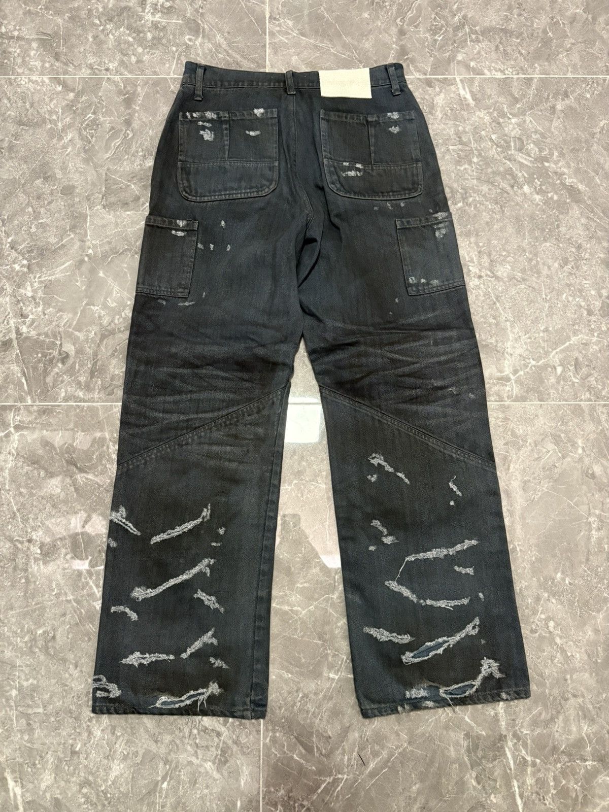 ALEXANDER DIGENOVA Alexander Digenova Distressed Underground Pants Size US 30 / EU 46 - 4 Thumbnail