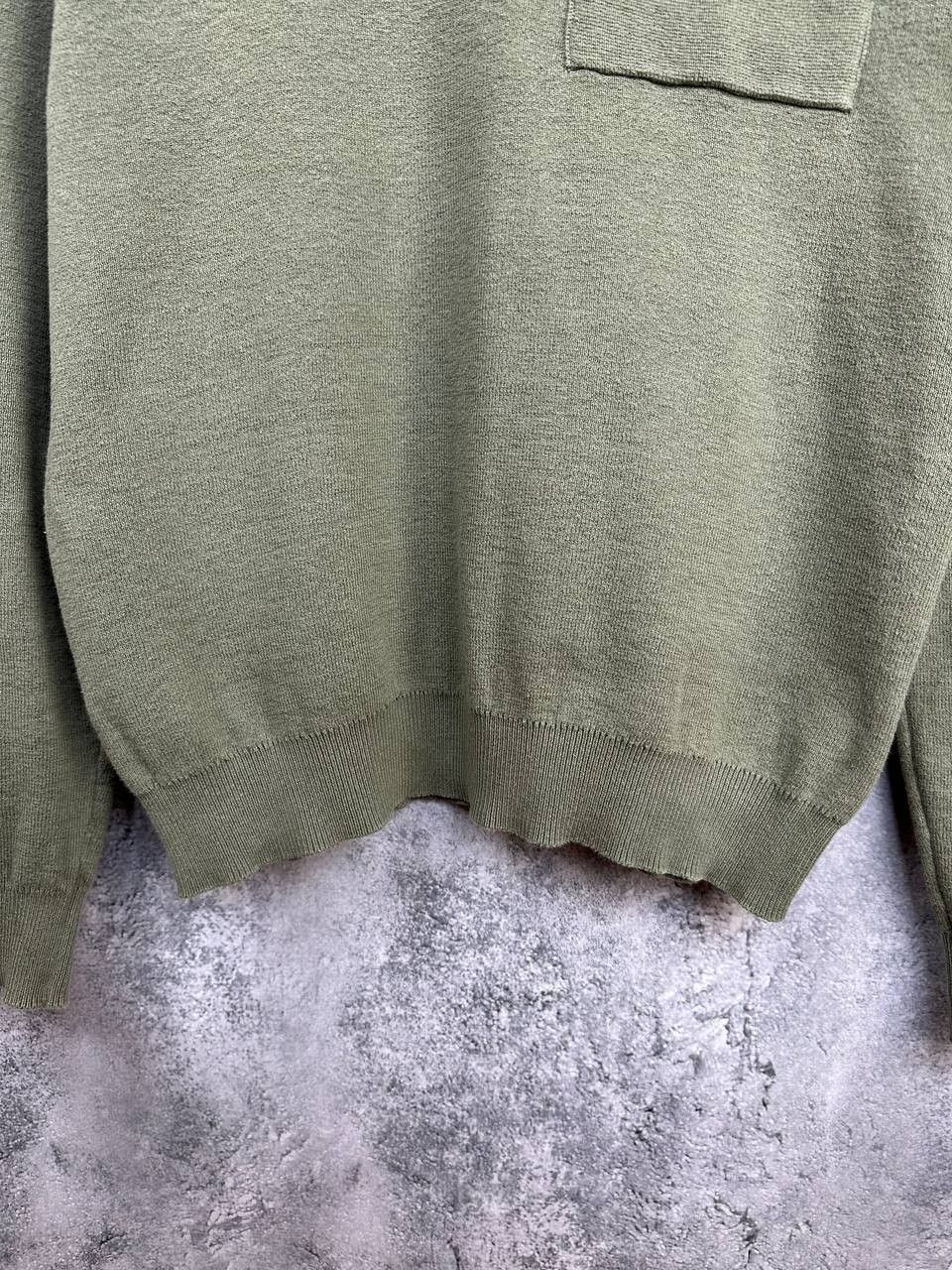Percival Percival Jumper Crew LS Sweater Cotton w/ Pocket Sweatshirt Size US S / EU 44-46 / 1 - 7 Thumbnail