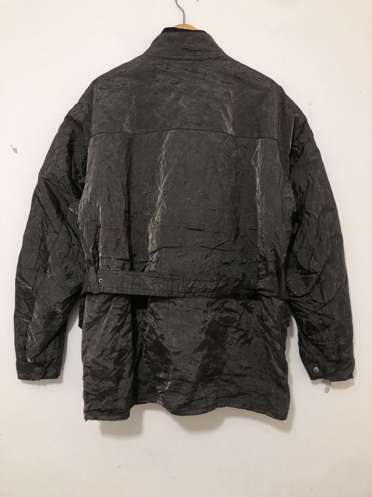 Belstaff Bellstaff Roadmaster Metal Fibre Shimmer Belted Jacket Size US M / EU 48-50 / 2 - 13 Thumbnail