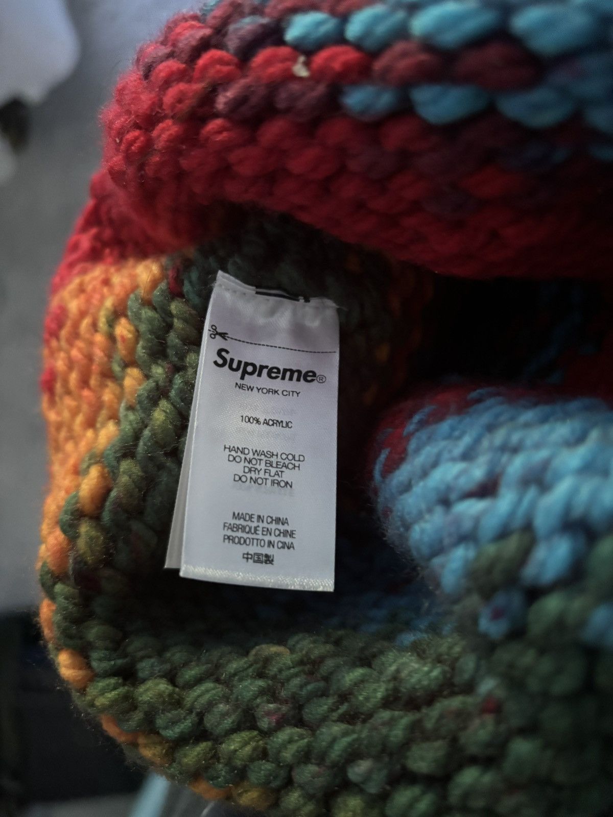 Supreme supreme gradient spaces beanie Size ONE SIZE - 3 Thumbnail