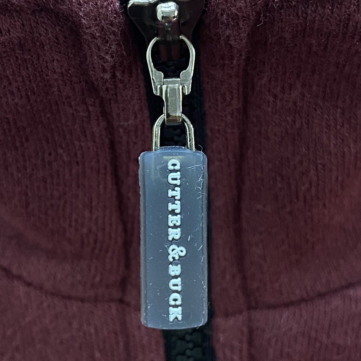 Cutter & Buck Cutter & Buck 1/4 Zip Burgundy Acrylic Rayon Sweatshirt M Size US M / EU 48-50 / 2 - 8 Thumbnail