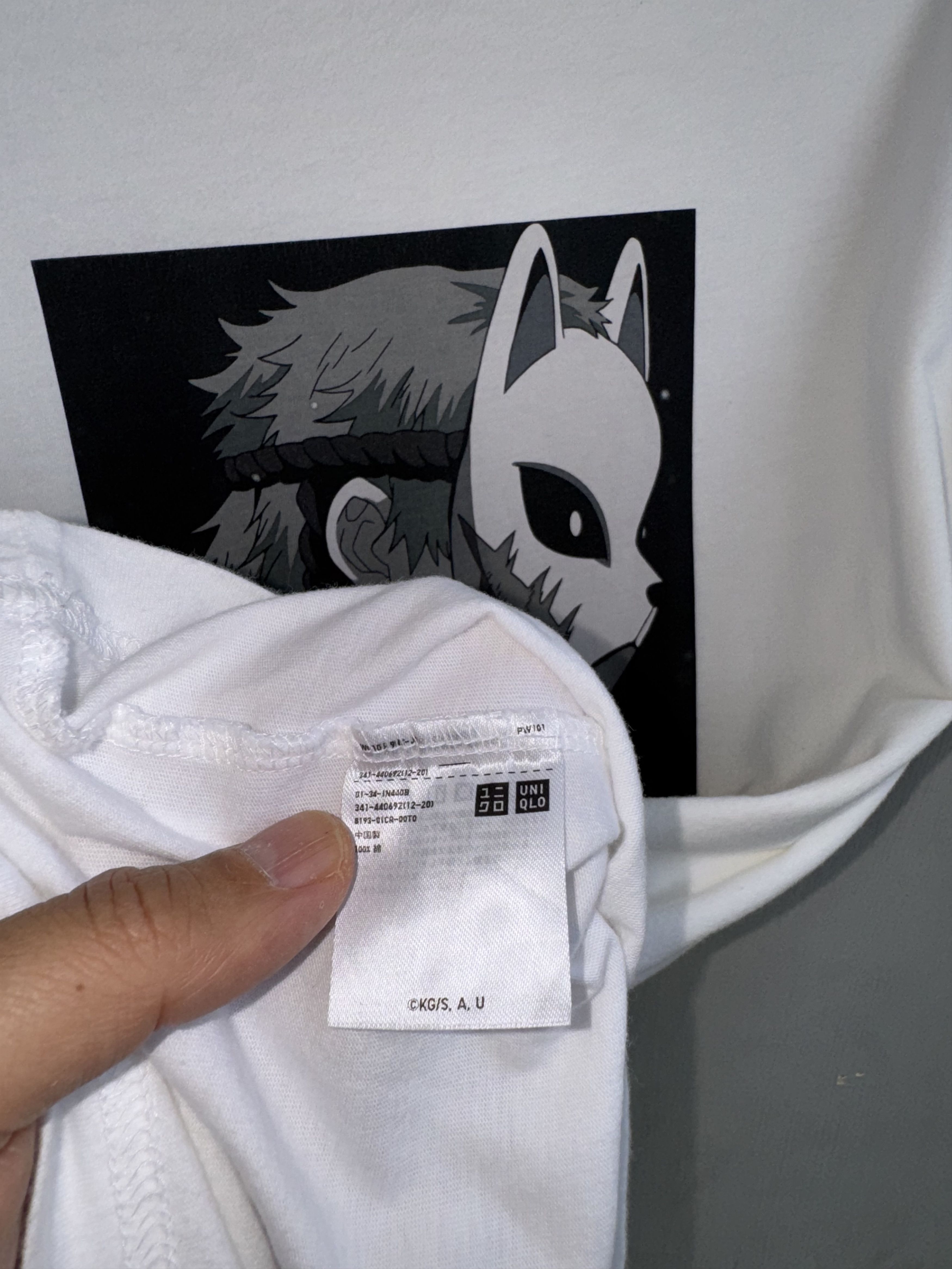 Anime × Uniqlo Sabito Demon Slayer Kimetsu no Yaiba Uniqlo Shirt Size US L / EU 52-54 / 3 - 3 Thumbnail