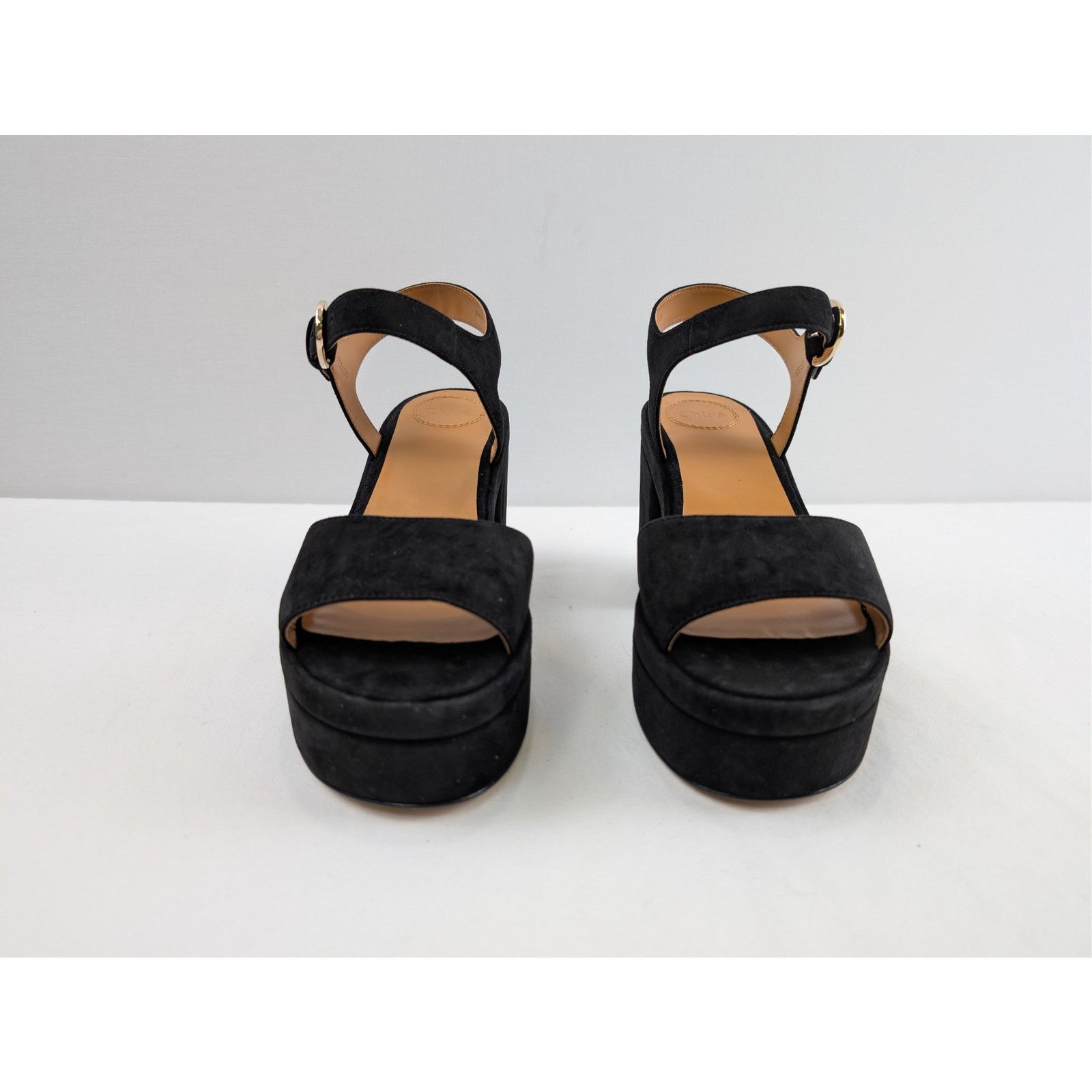 Chloe o1rshd1 Womens Sandal in Black Size US 8 / IT 38 - 9 Thumbnail