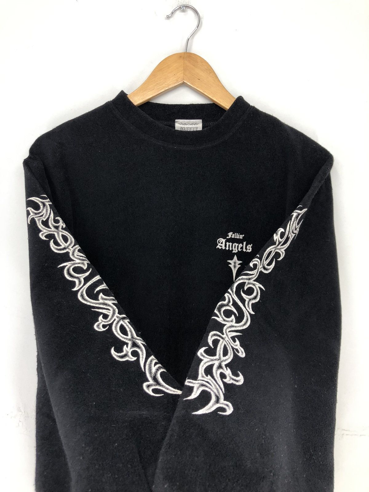 Japanese Brand Vintage Dj Free Fallin Angle Fleece Crewneck Sweatshirt Size US M / EU 48-50 / 2 - 7 Thumbnail