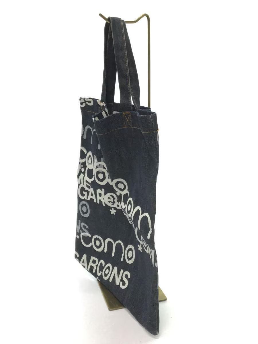 Comme des Garcons × Junya Watanabe All Over Logo Denim Tote Bag Size ONE SIZE - 2 Thumbnail