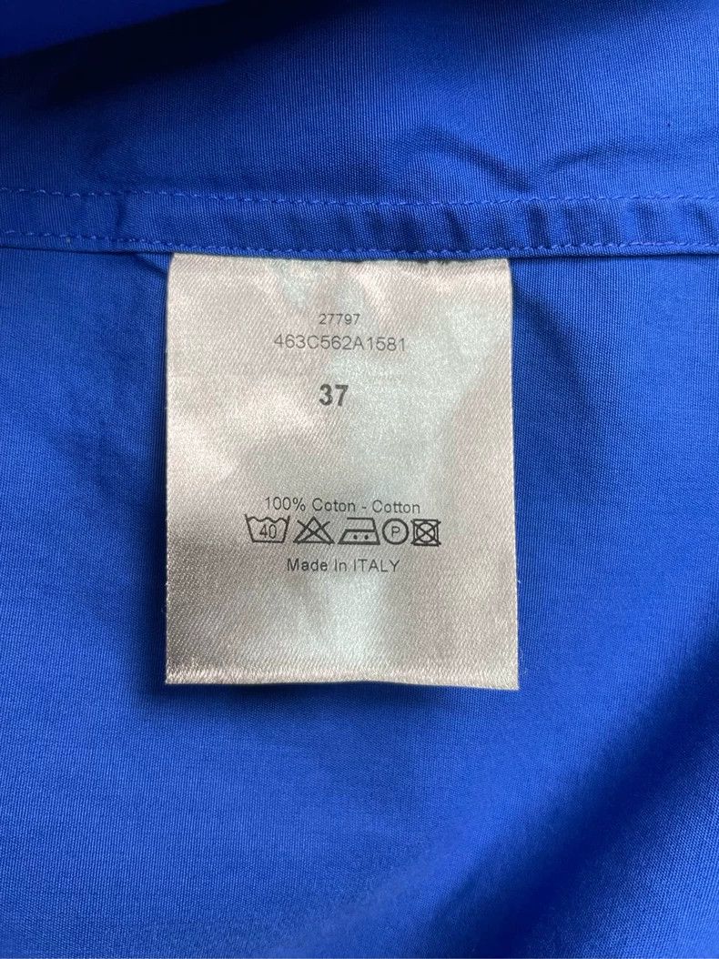 Dior Dior Solid color lapel single-breasted long-sleeved shirt 2 Size US XS / EU 42 / 0 - 5 Thumbnail