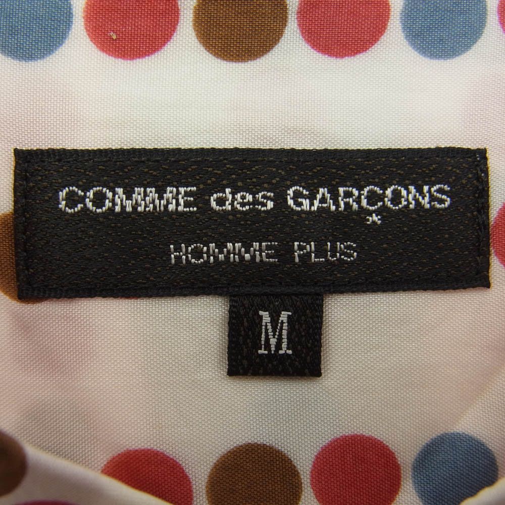 Comme des Garcons Homme Plus Shirt Polka dot cupra long sleeve chest pocket Multicolor Size US M / EU 48-50 / 2 - 6 Thumbnail