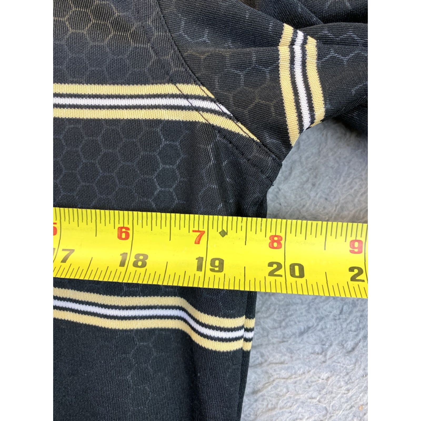 Cutter & Buck Cutter & Buck Polo Shirt Men's Country Club Short Sleeve Breathable Striped Sports Golf S Black Multicolor Shirt Mens Size US S / EU 44-46 / 1 - 7 Thumbnail