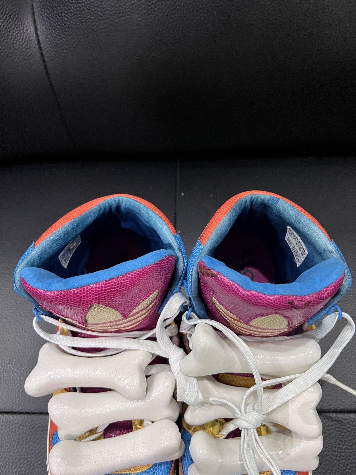 Adidas × Jeremy Scott Adidas by Jeremy Scott Colorblock Bone Sneakers Size US 7.5 / EU 40-41 - 7 Thumbnail
