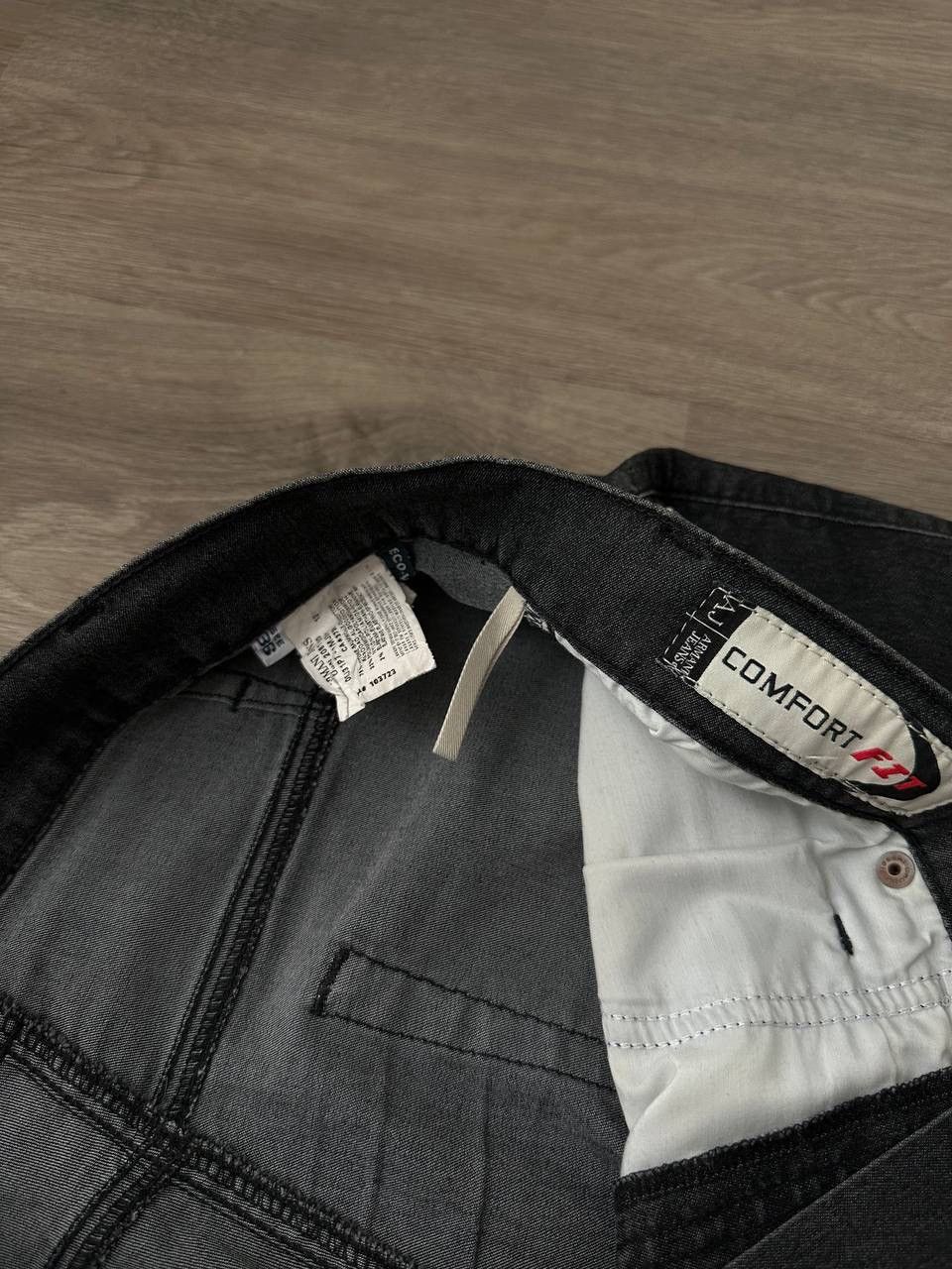 Armani × Vintage Vintage Armani Jens Gray Faded Big Tab Pants Size US 36 / EU 52 - 21 Thumbnail
