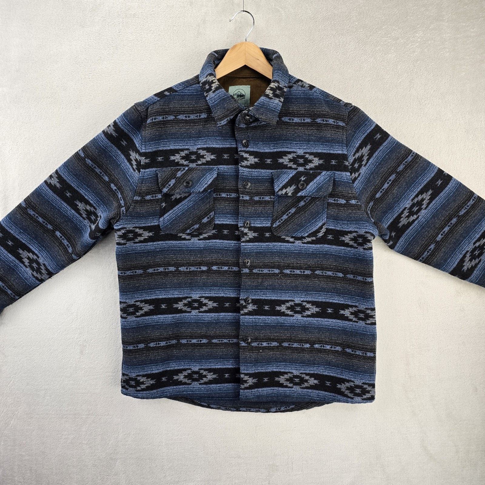 Other Skyhawk Blanket Shacket XL Aztec Wool Flannel Jacket Western Size US XL / EU 56 / 4 - 2 Thumbnail