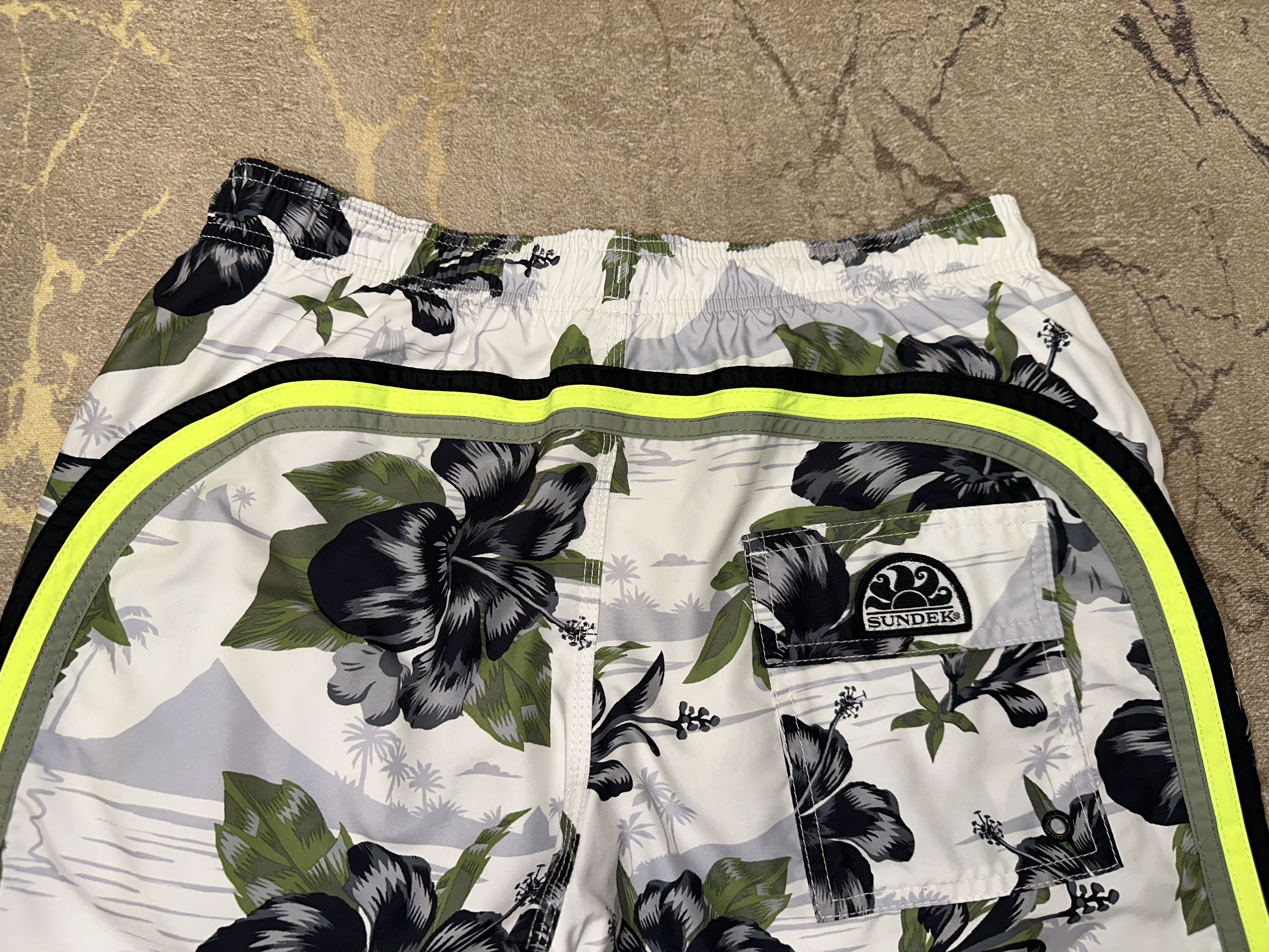 Sundek Sundek S Beach Elastic Board Shorts Trunks Bath Size S 31 32 Size US 30 / EU 46 - 4 Thumbnail