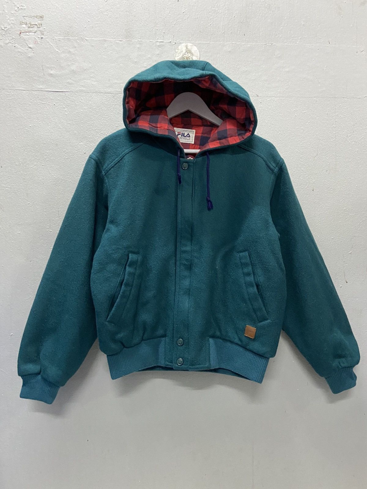 Fila VINTAGE 90’s FILA WOOL ZIPPER JACKET Size US M / EU 48-50 / 2 - 1 Thumbnail