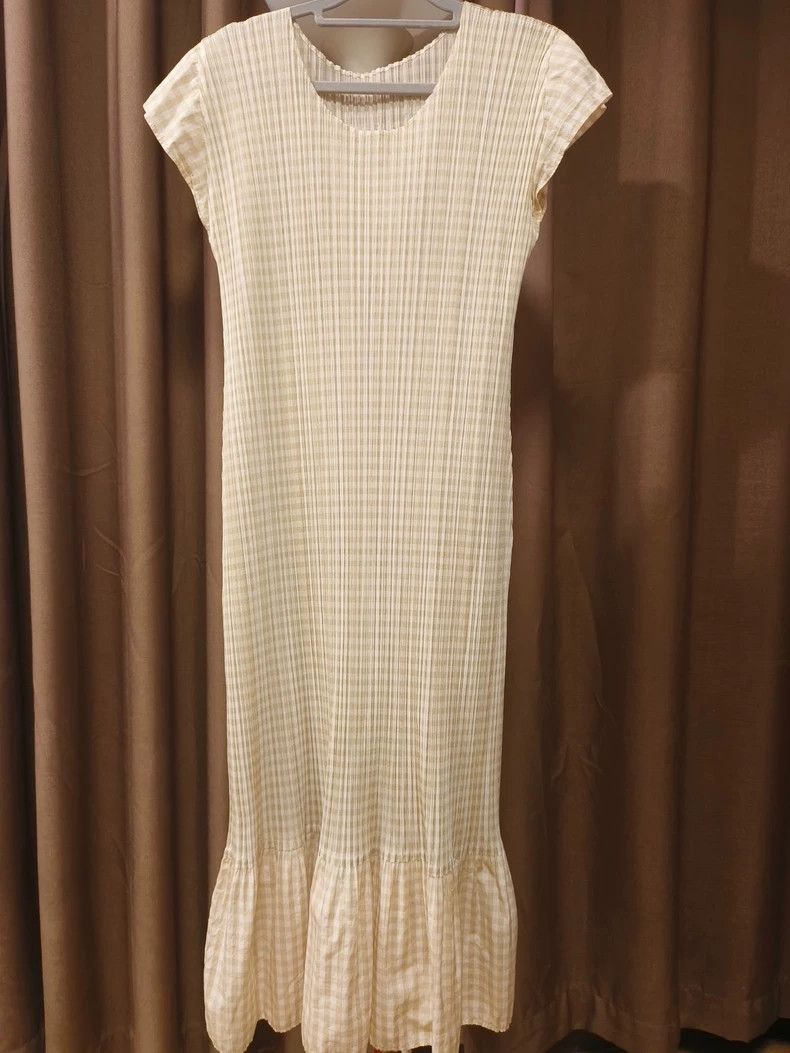 Issey Miyake Issey Miyake size:2 A vintage plaid French dress Size S / US 4 / IT 40 - 1 Thumbnail