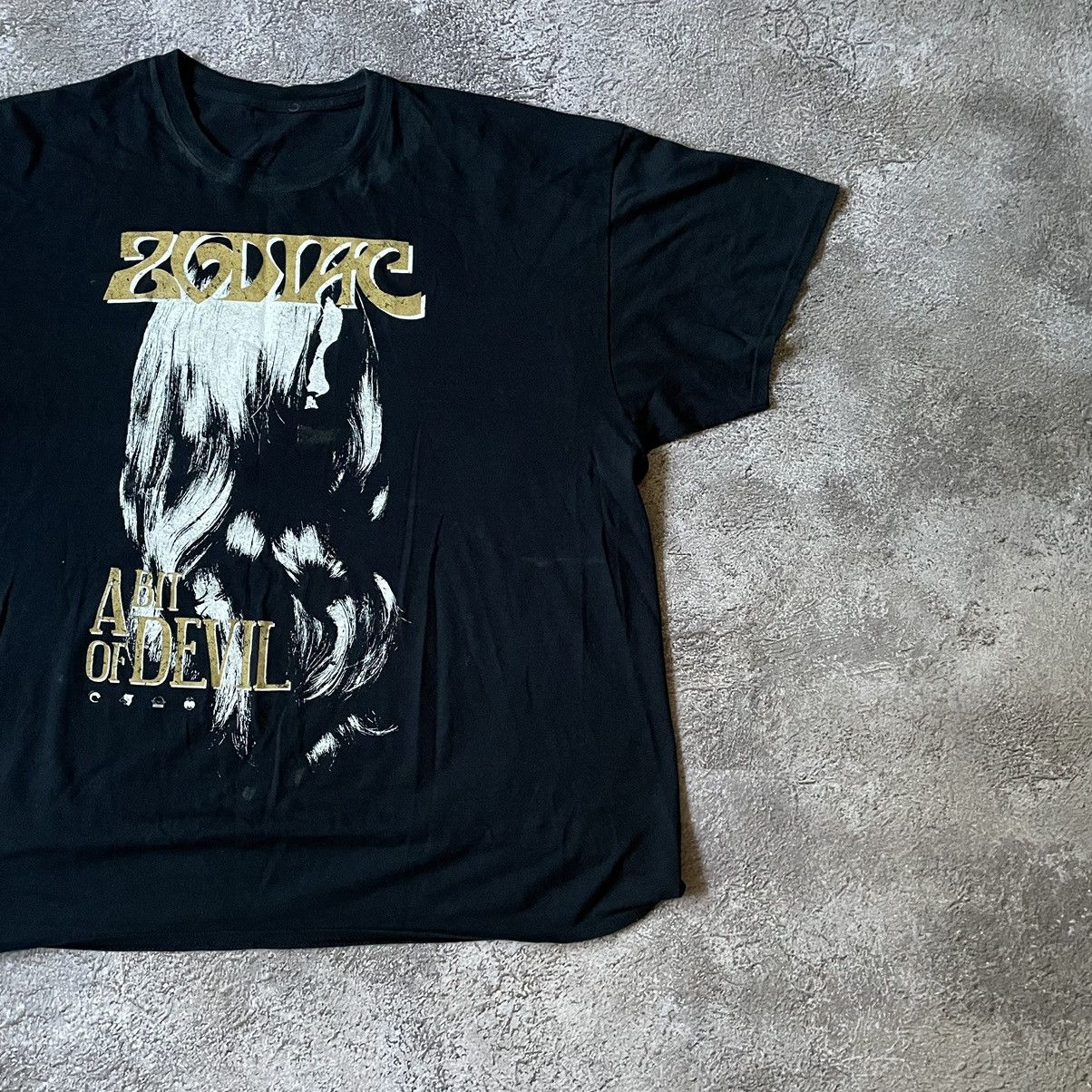 Vintage Vintage Y2K Goth Graphic Tee Dark Abstract Face Grunge XXL Size US XXL / EU 58 / 5 - 2 Thumbnail