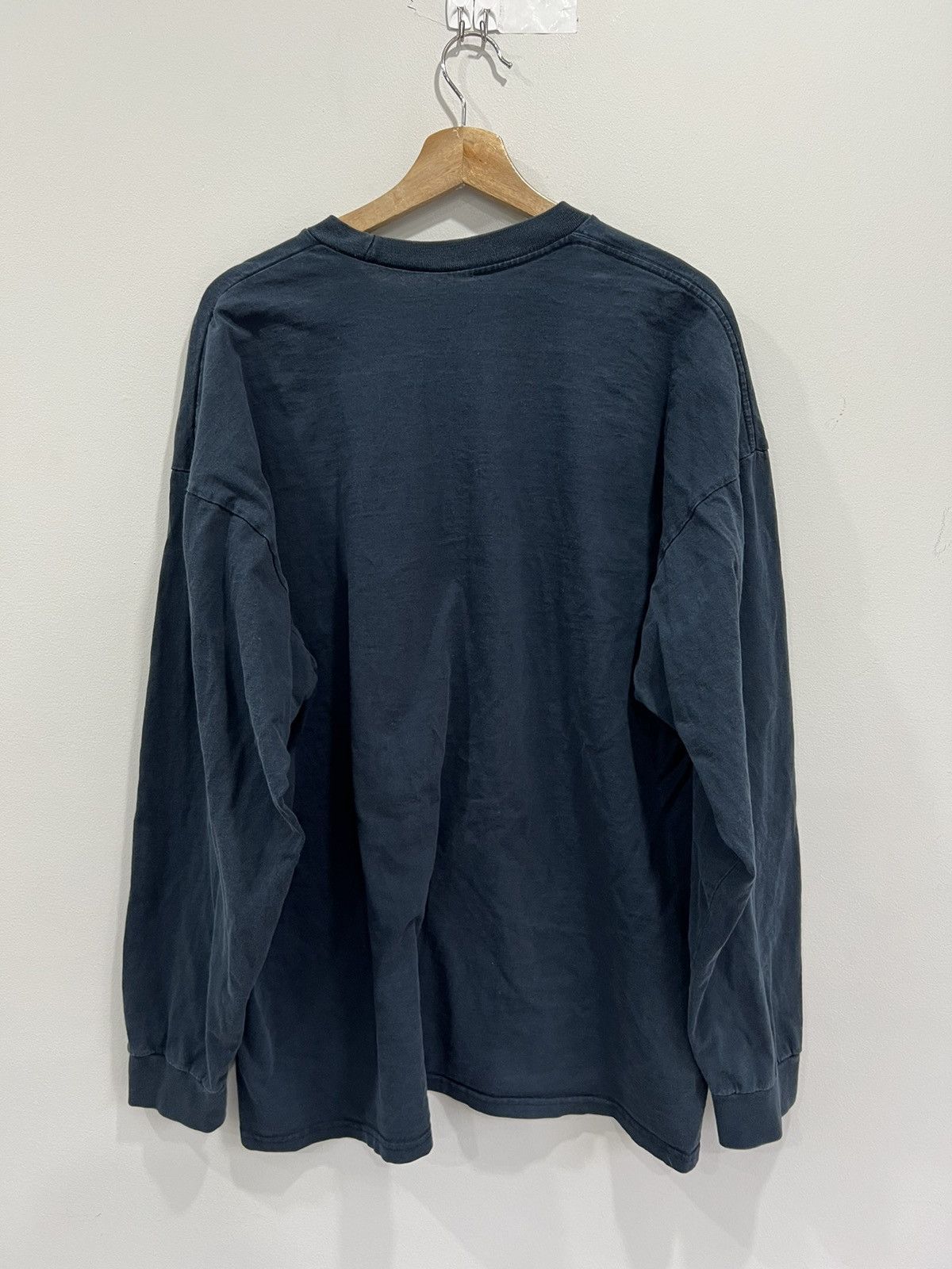 Nike × Vintage Vintage Nike Longsleeve Shirt swoosh check Size US XL / EU 56 / 4 - 2 Thumbnail