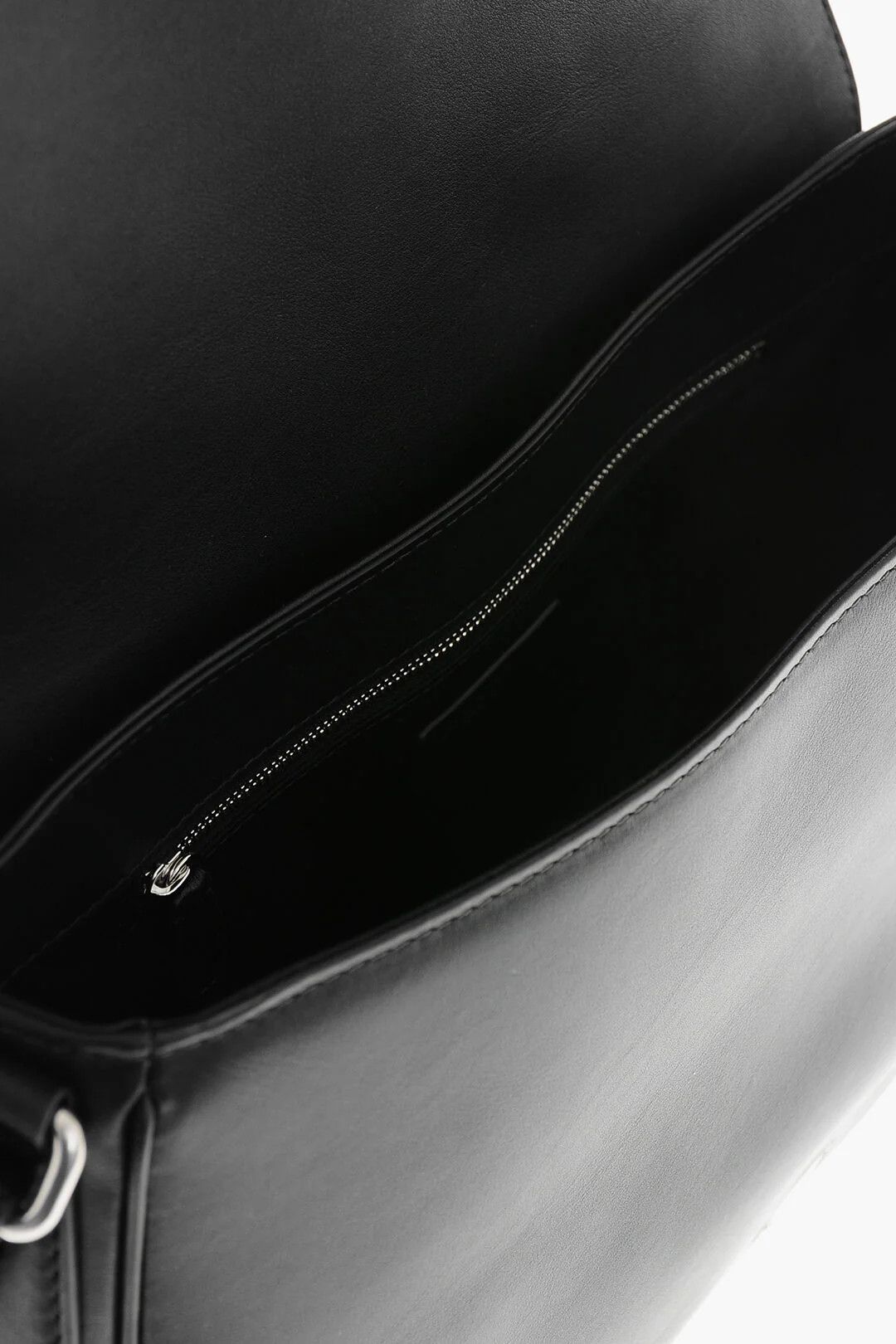 Alexander McQueen og1mm0426 Size: OS / Maxi Leather Saddle Bag in Black Size ONE SIZE - 5 Thumbnail