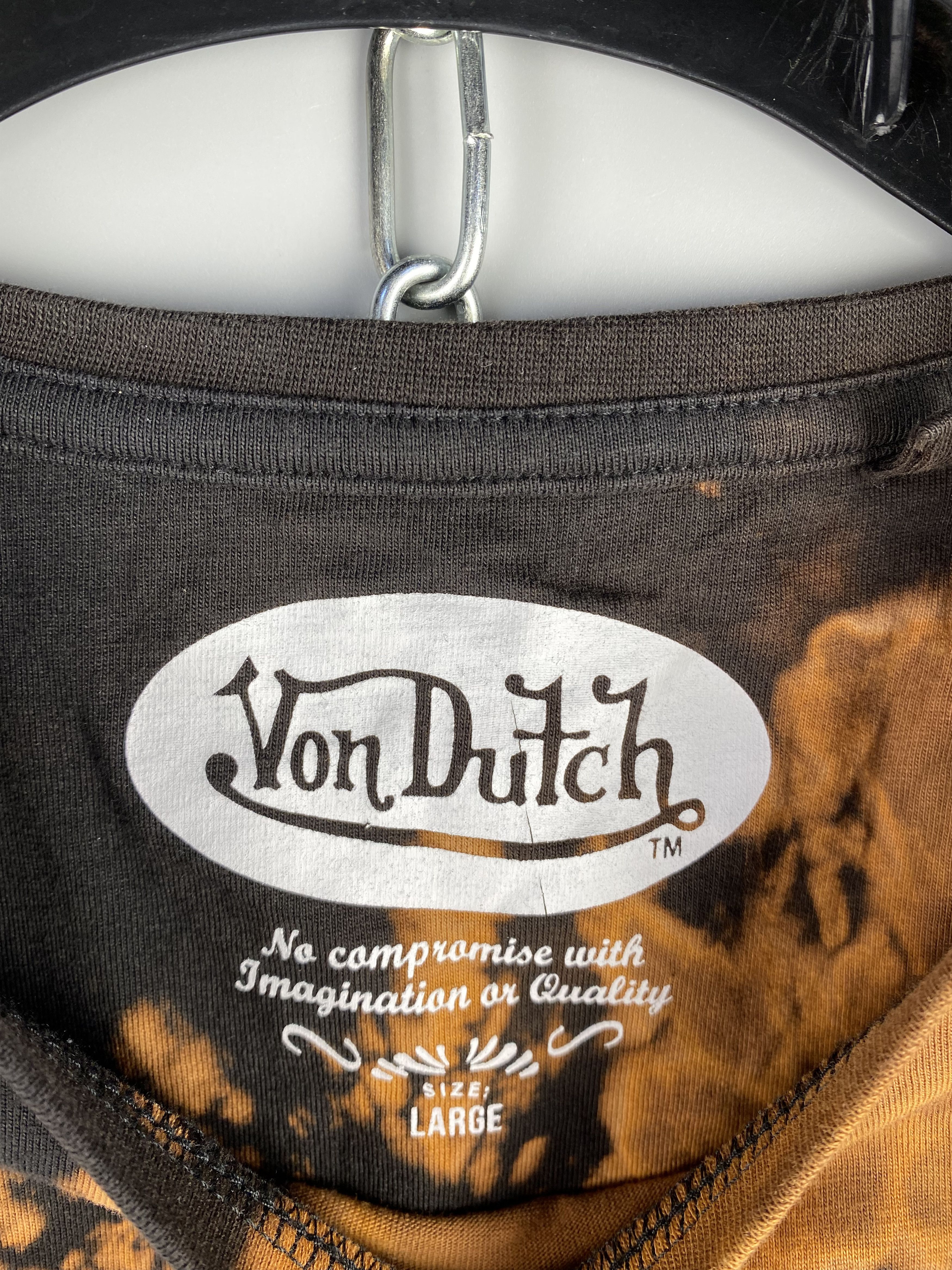 Vintage × Von Dutch Von Dutch Tie Dye T Shirt Tee Size US M / EU 48-50 / 2 - 9 Thumbnail