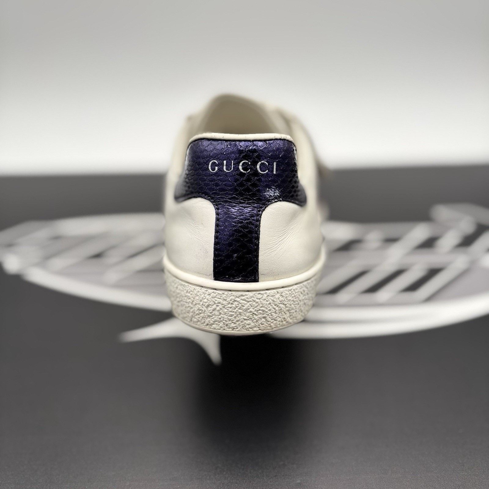 Gucci Gucci Ace Web Patches ' UFO, Dragon ' | GREAT CONDITION! Size US 10 / EU 43 - 3 Thumbnail