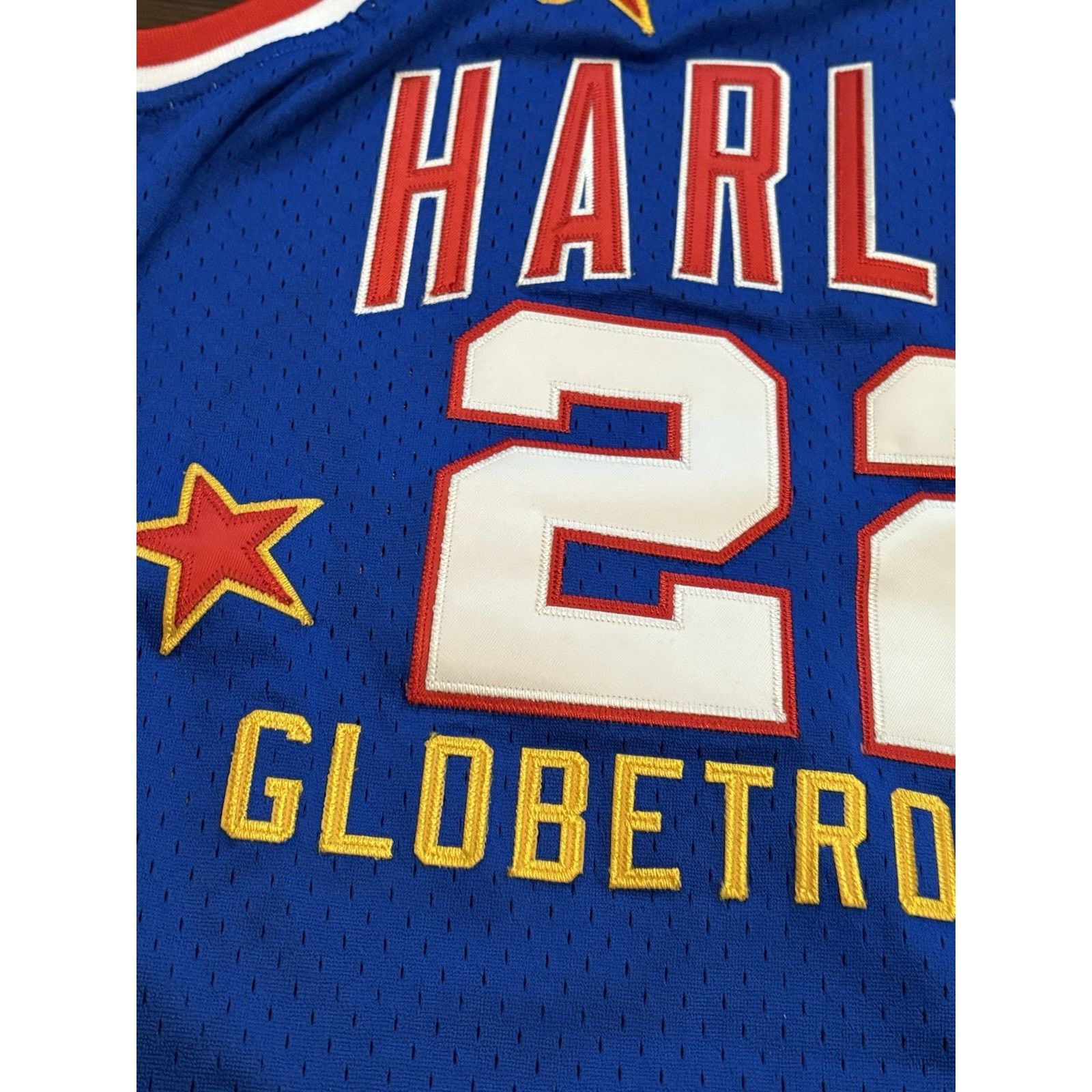 Harlem Globetrotters HARLEM GLOBETROTTERS (CURLEY NEAL #22) RINGS&CRWNS JERSEY M Size US M / EU 48-50 / 2 - 3 Thumbnail