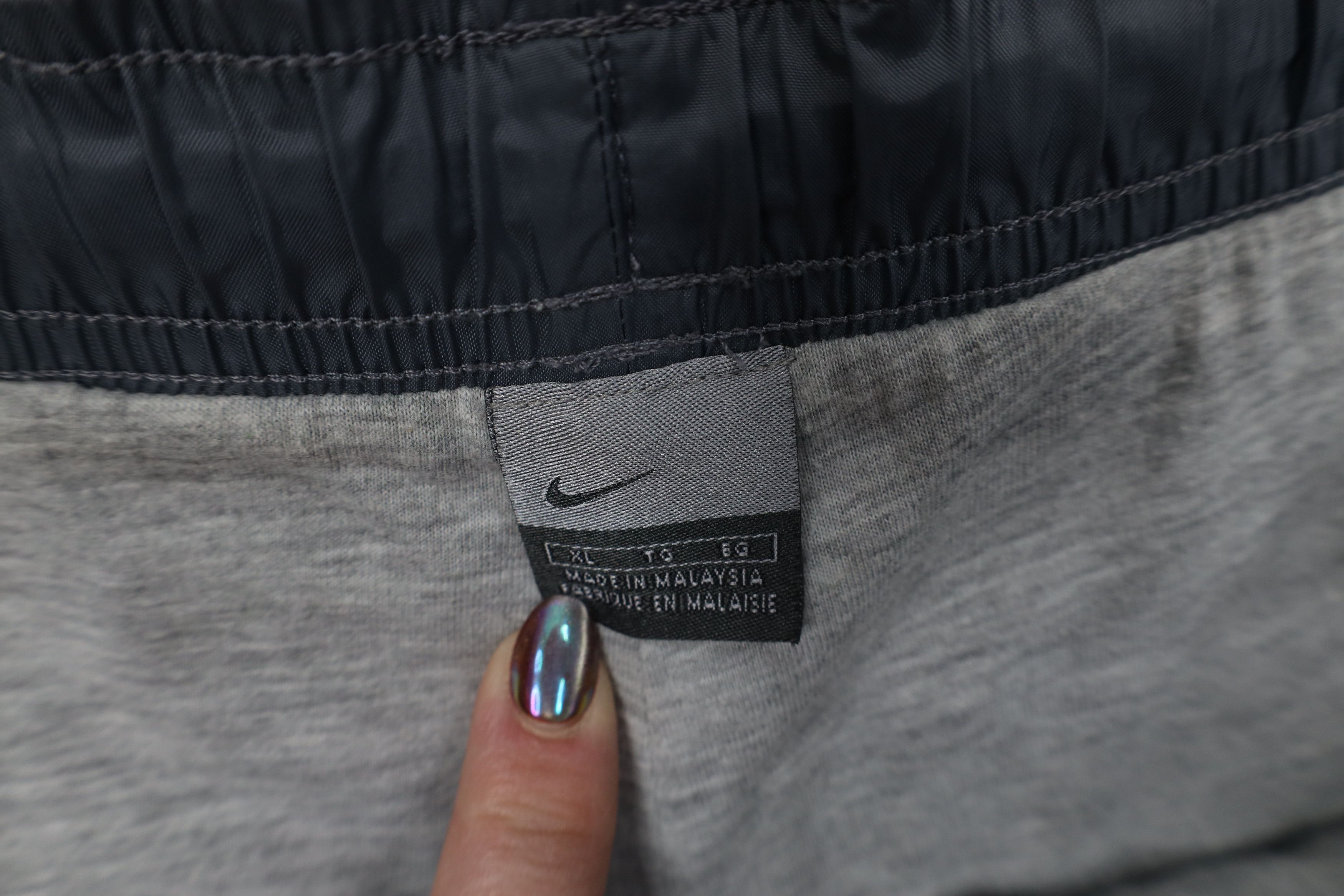 Nike Vintage Nike Lined Travis Scott Mini Swoosh Wide Leg Pants Size US 38 / EU 54 - 10 Thumbnail